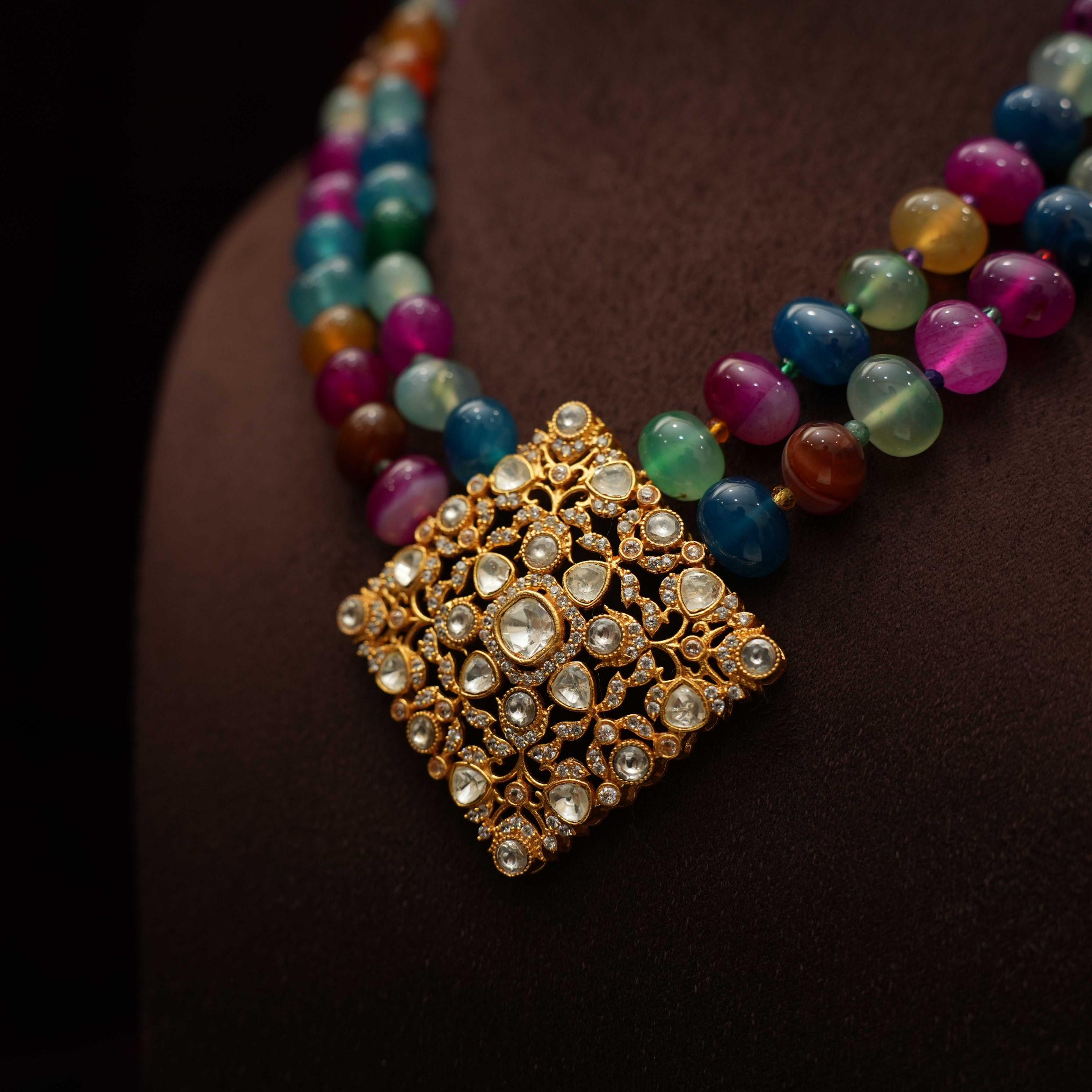Jhanvi Polki Necklace