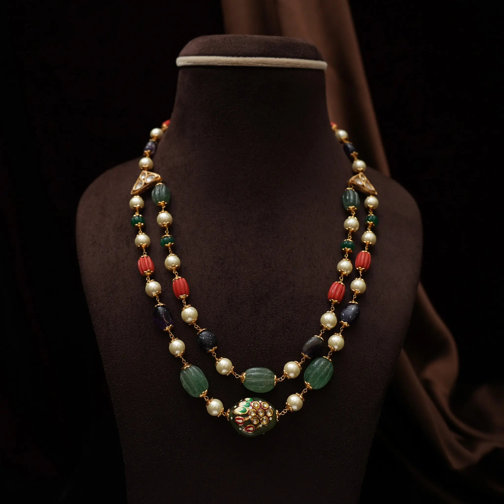 Jishnu Beaded Necklace - Riti
