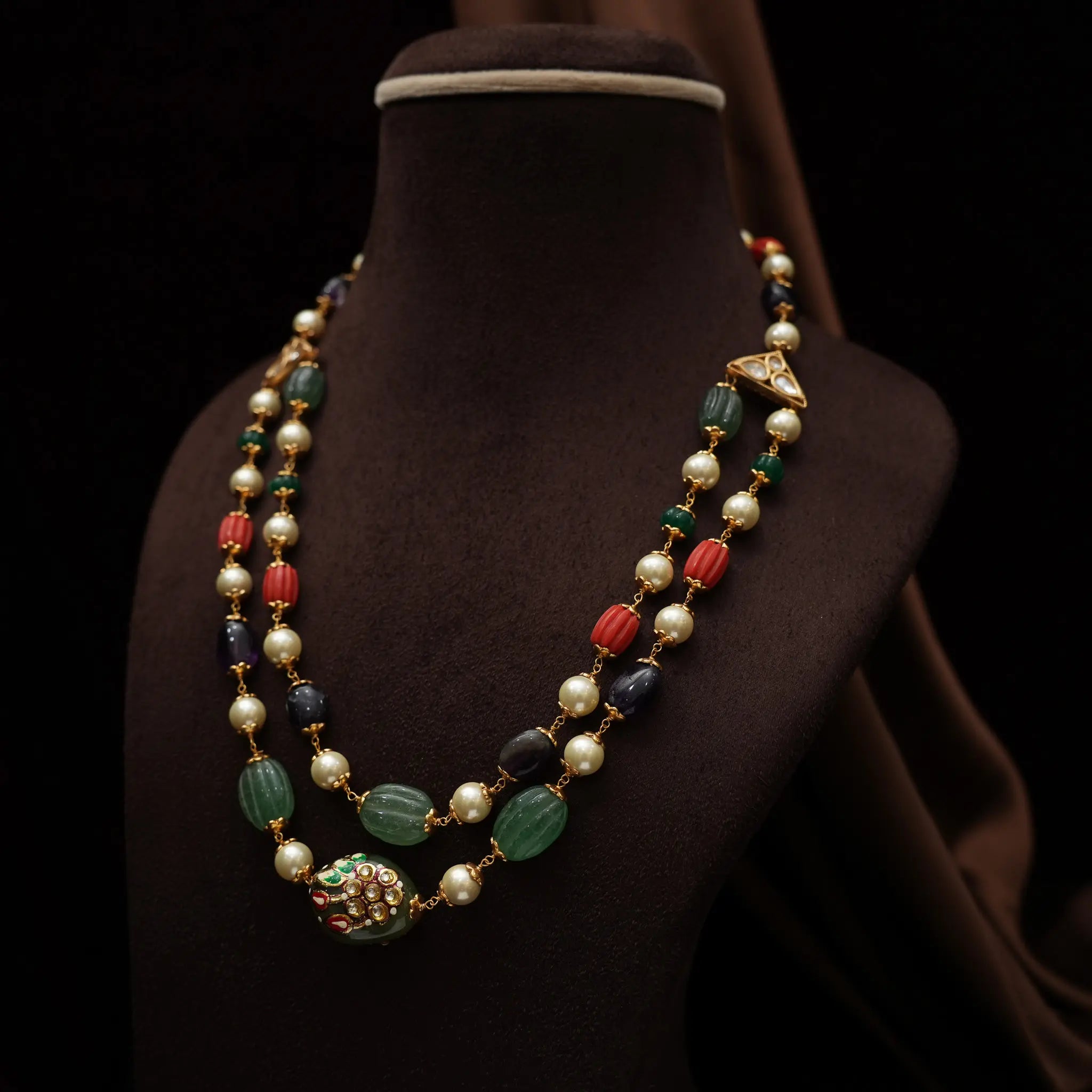 Jishnu Beaded Necklace - Riti