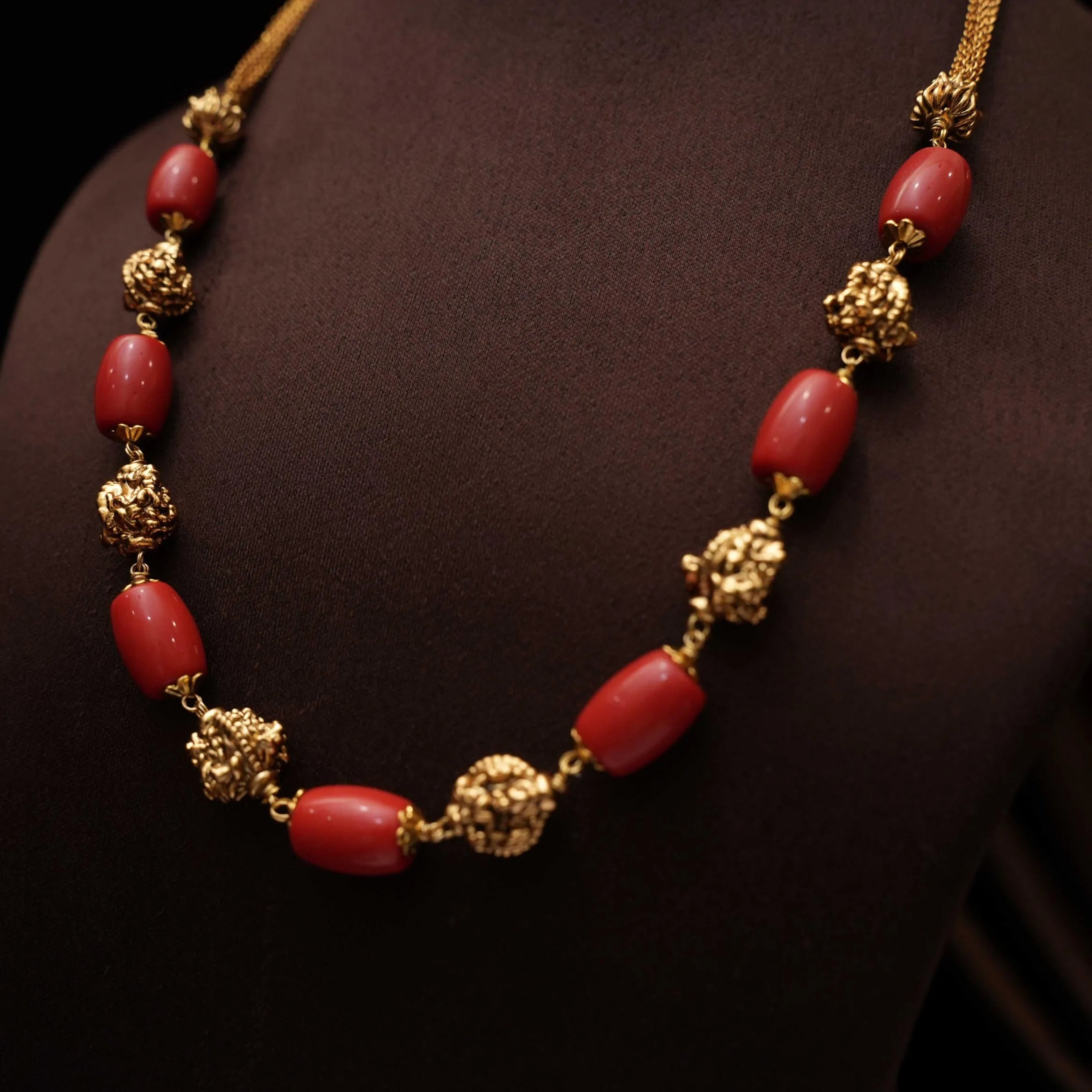 Jivika Antique Beaded Necklace