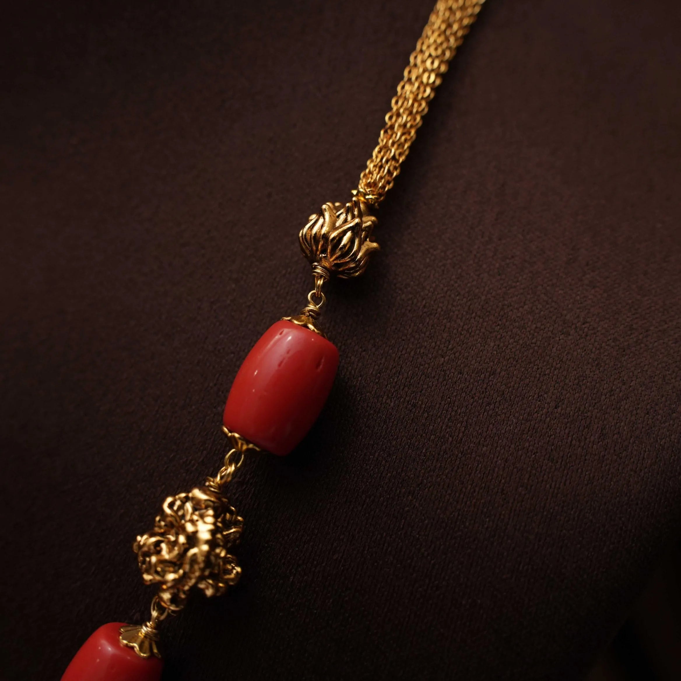 Jivika Antique Beaded Necklace