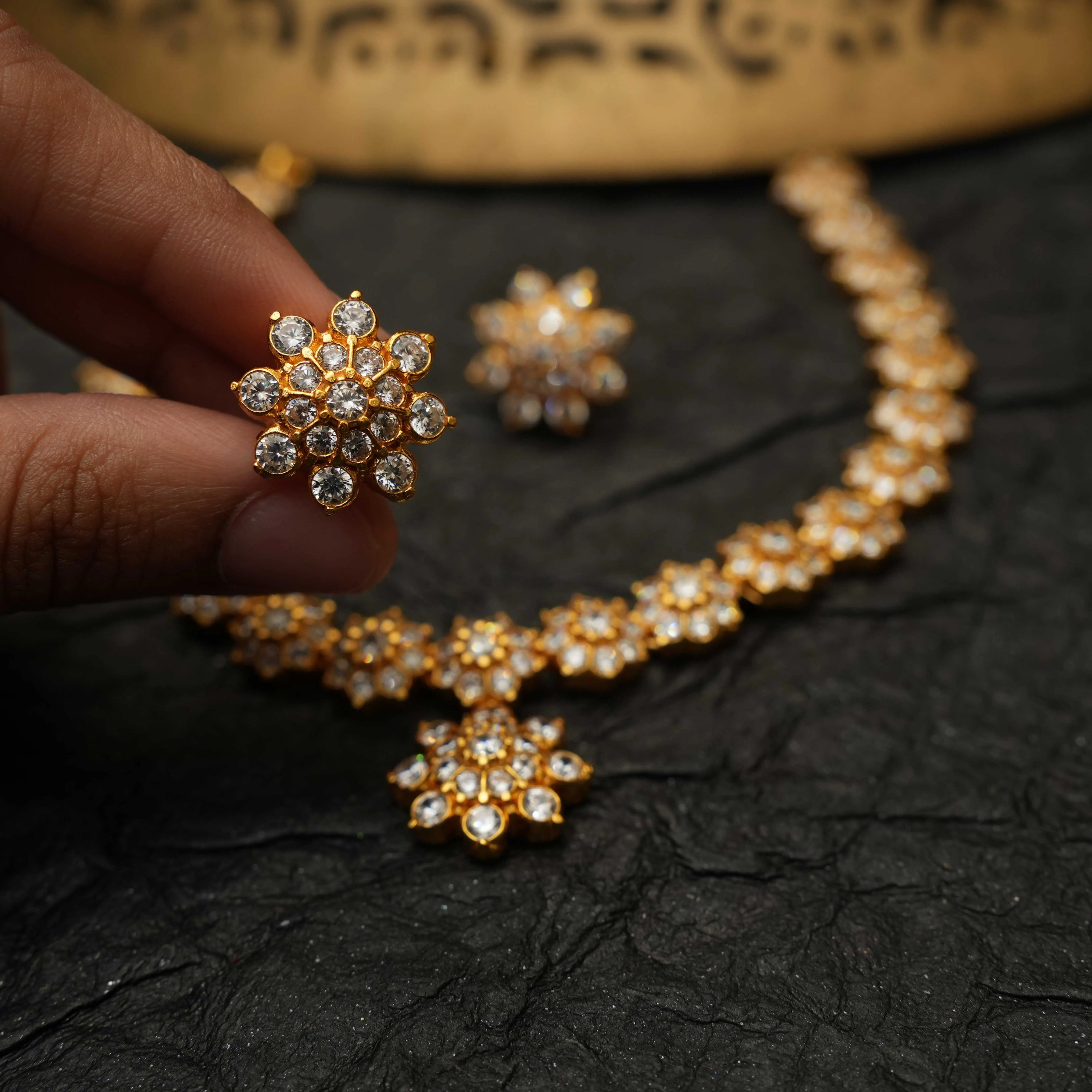 Juhi Silver Necklace