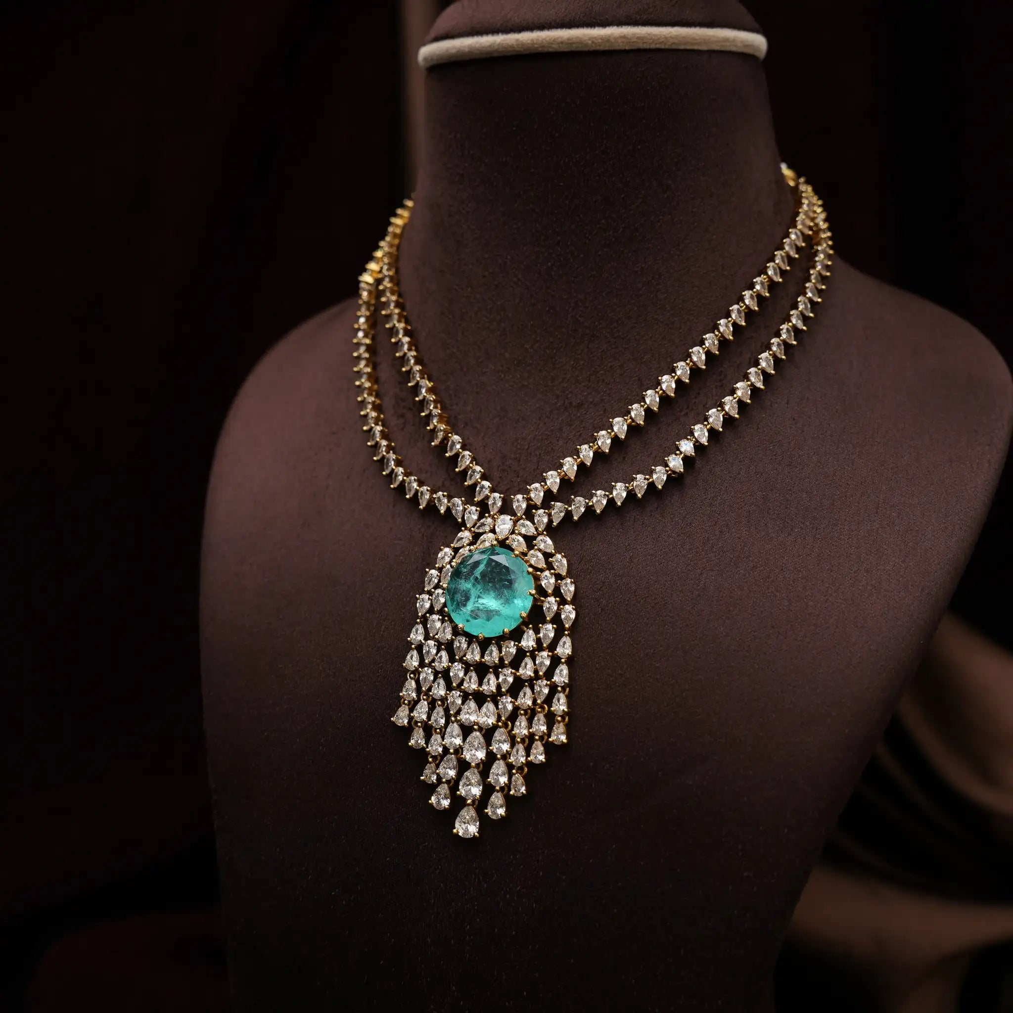 Jutika Zircon Necklace