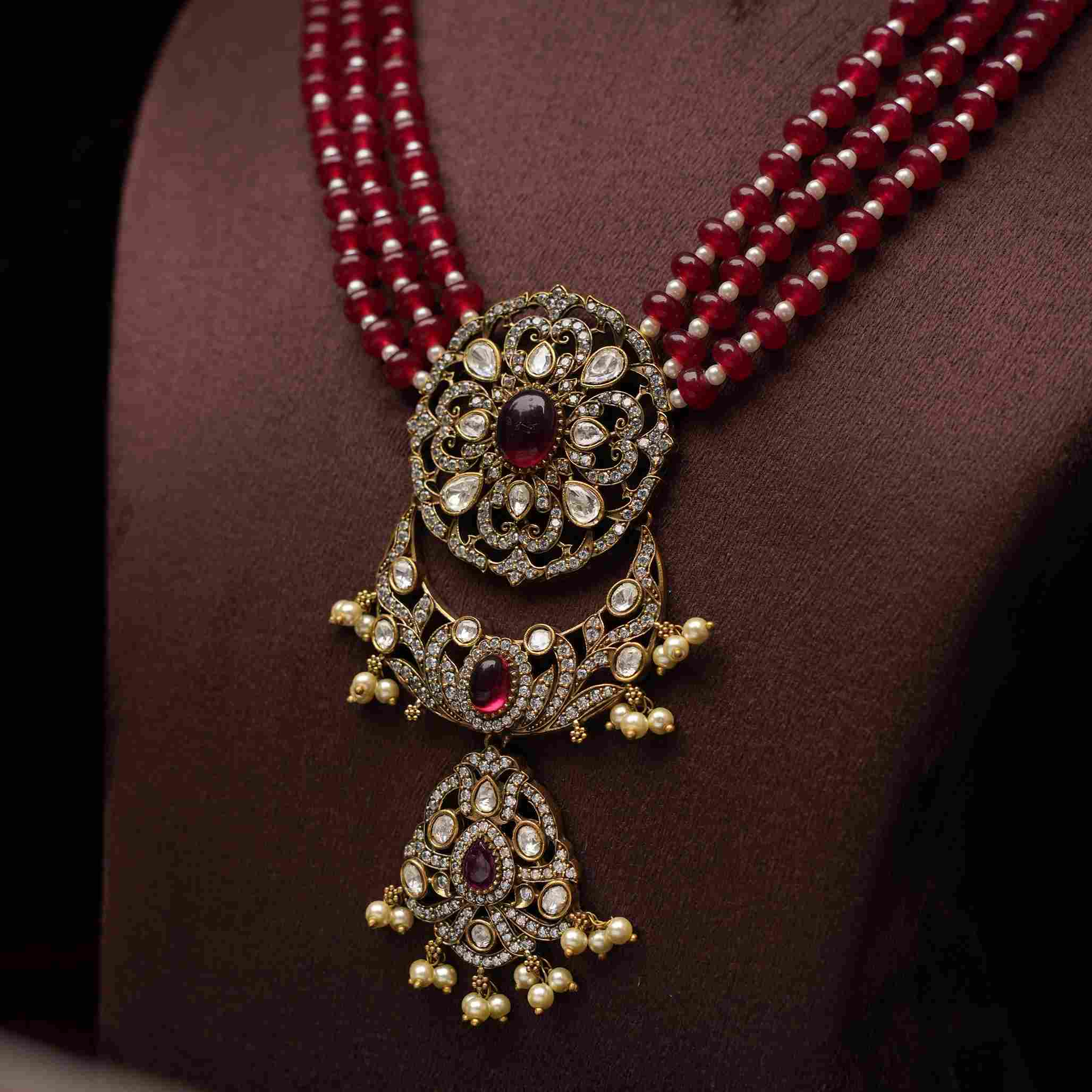 Jyoti Victorian Kundan Necklace