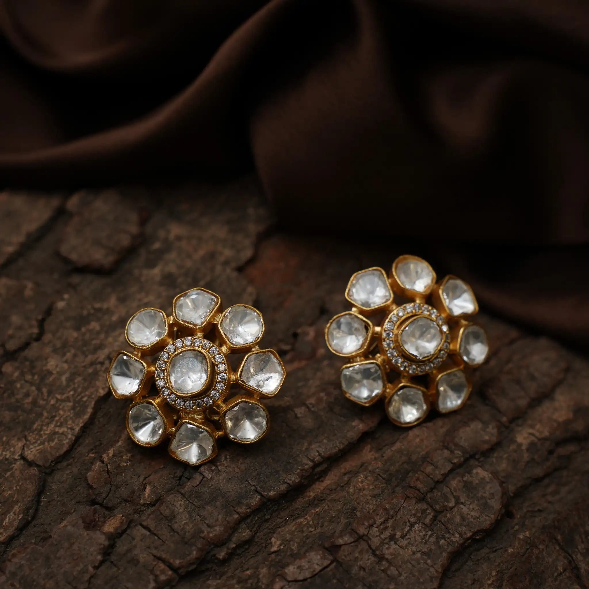 Kamya Polki Ear Stud