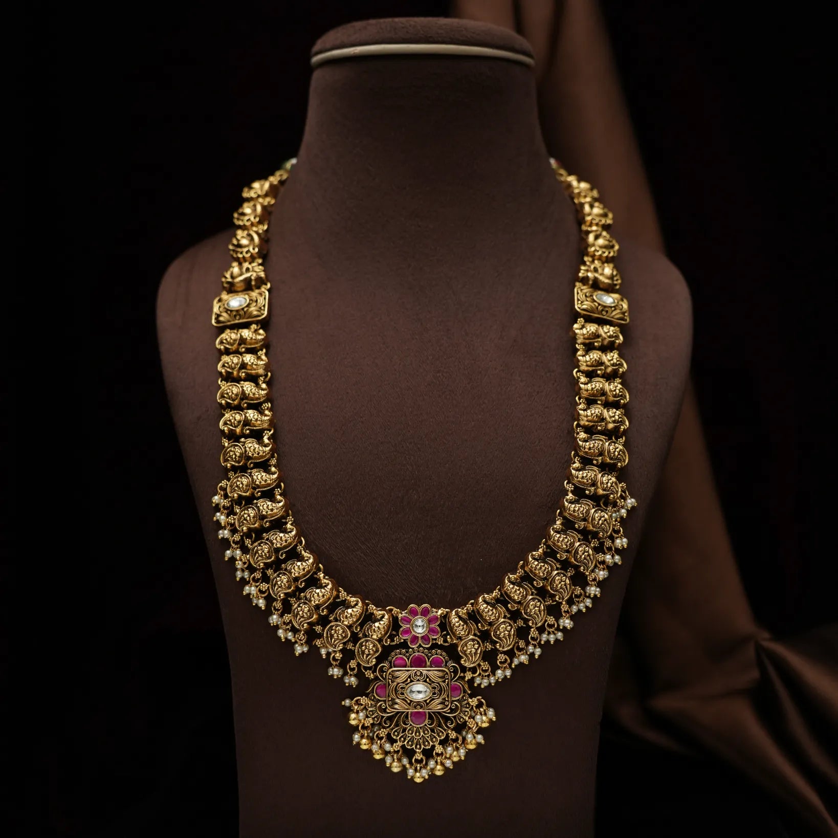 Kanitha Antique Choker - Long