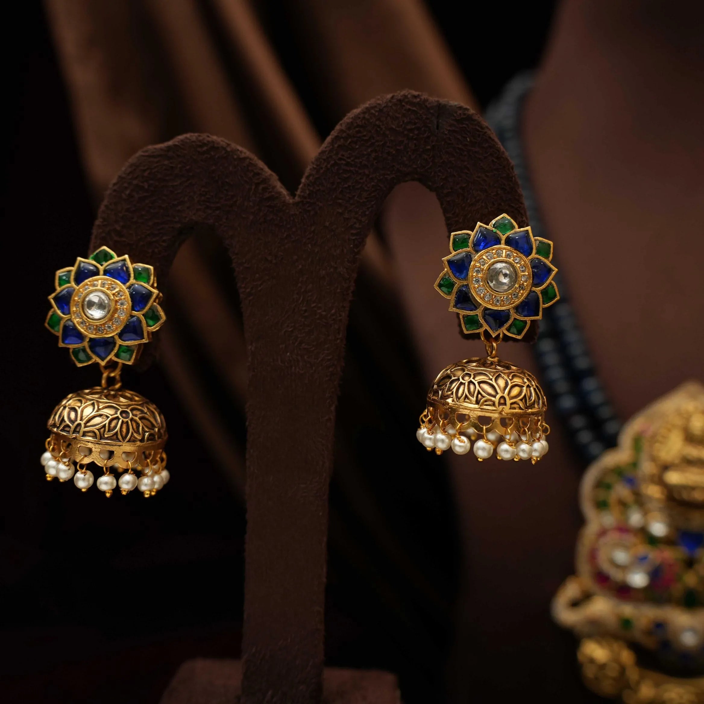 Kara Beaded Kundan Necklace
