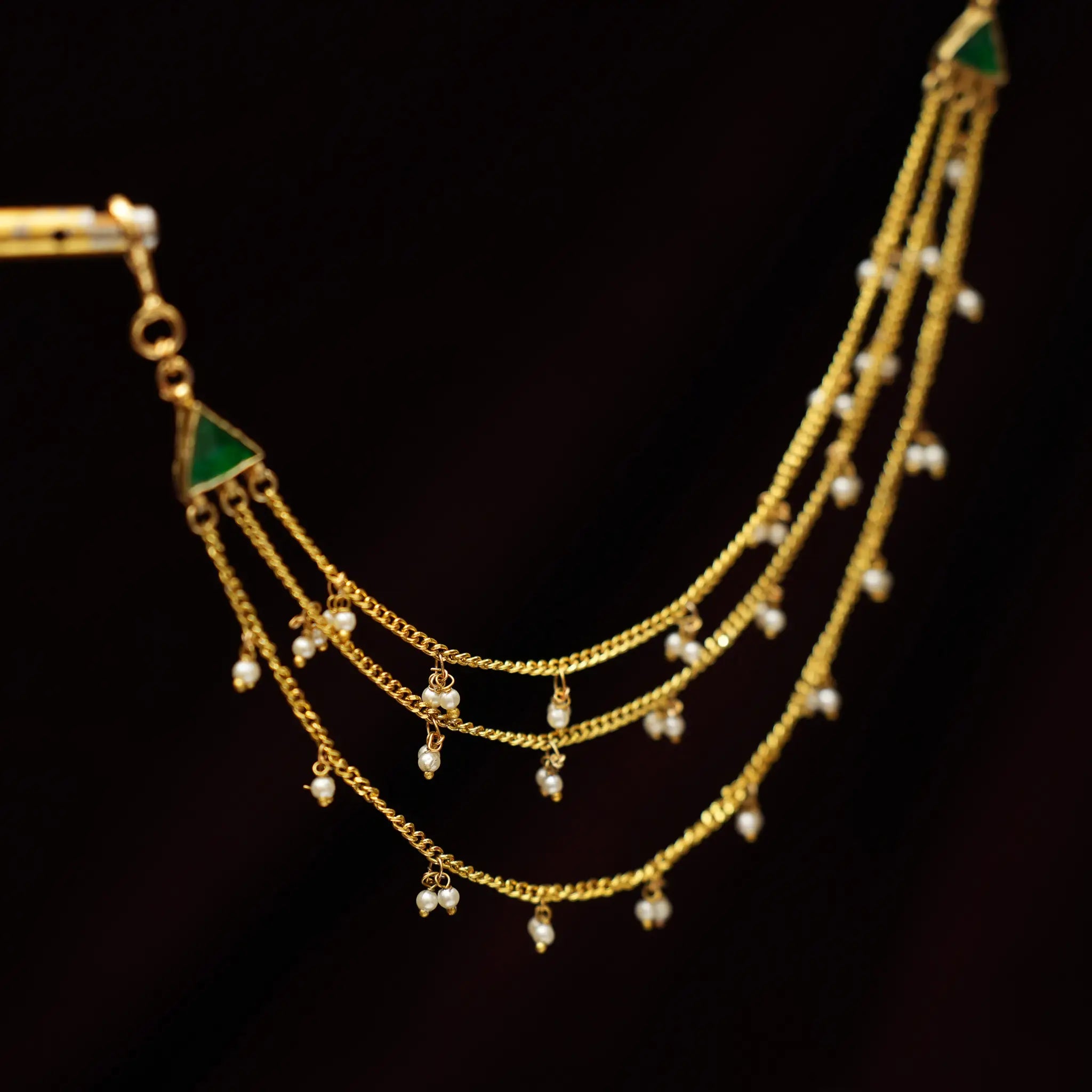 Karisma Polki Ear Chain