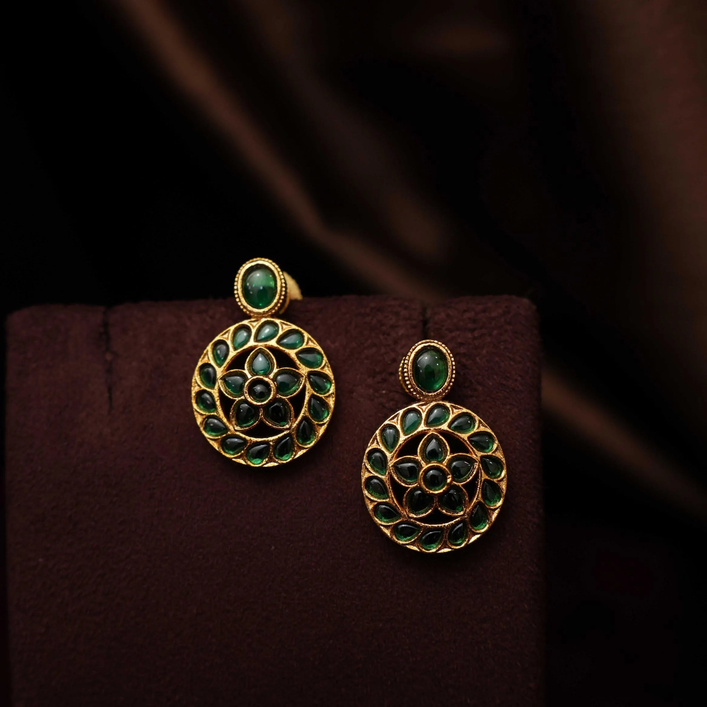 Kaveri Attigai Necklace - Green