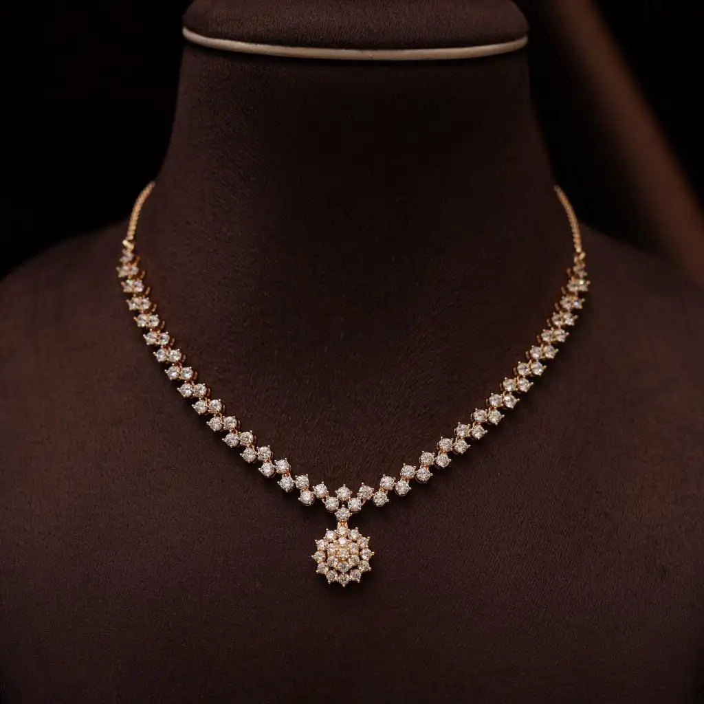 Kavisri Zircon Necklace