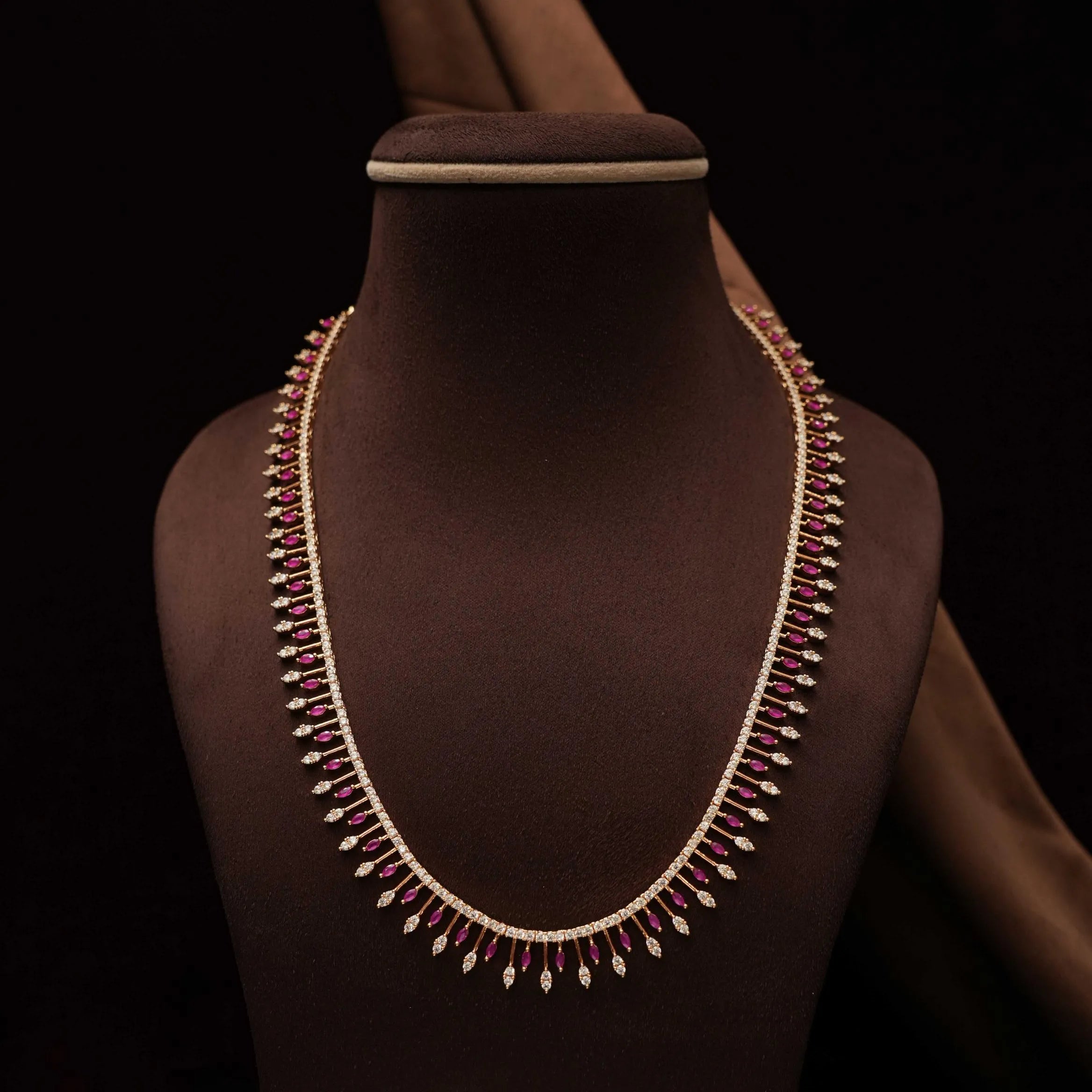 Keya Zircon Necklace