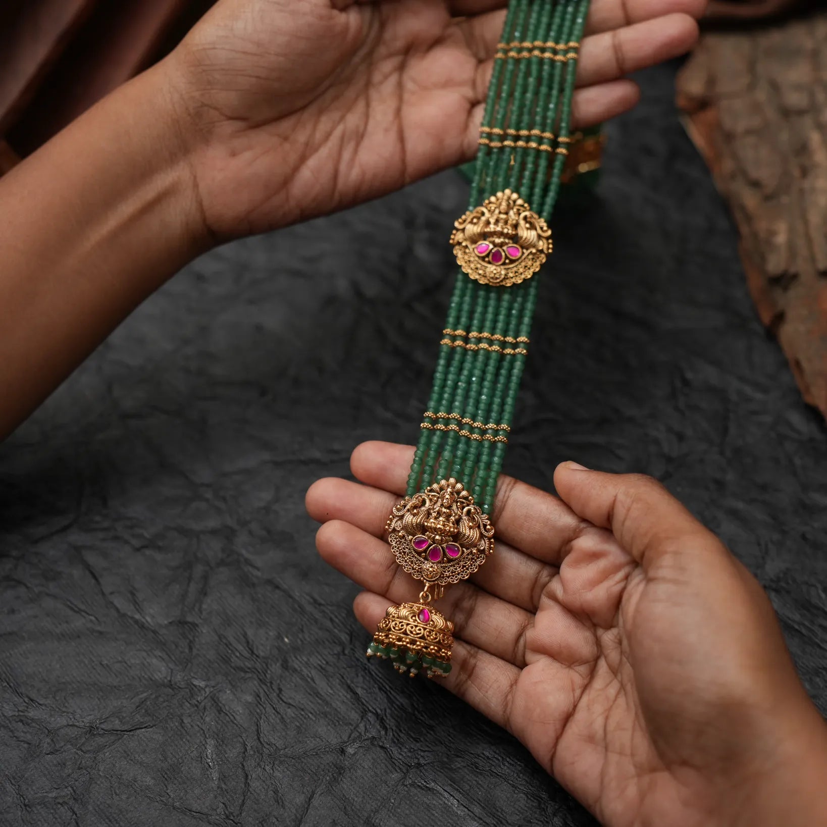 Kripa Beaded Hair Accessory - Kaia