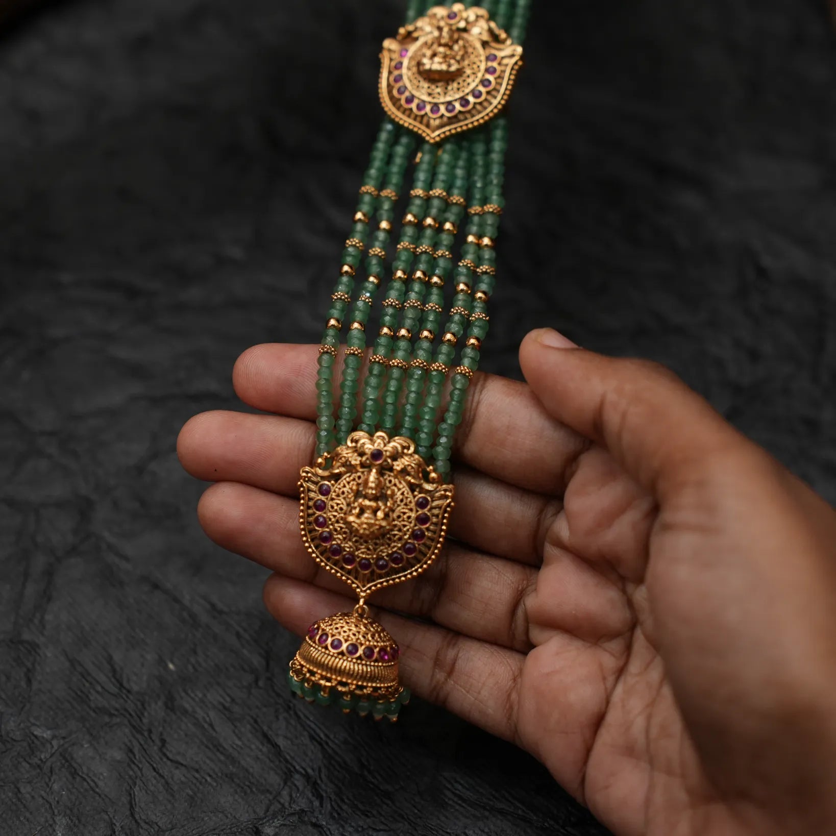 Kripa Beaded Hair Accessory - Nia