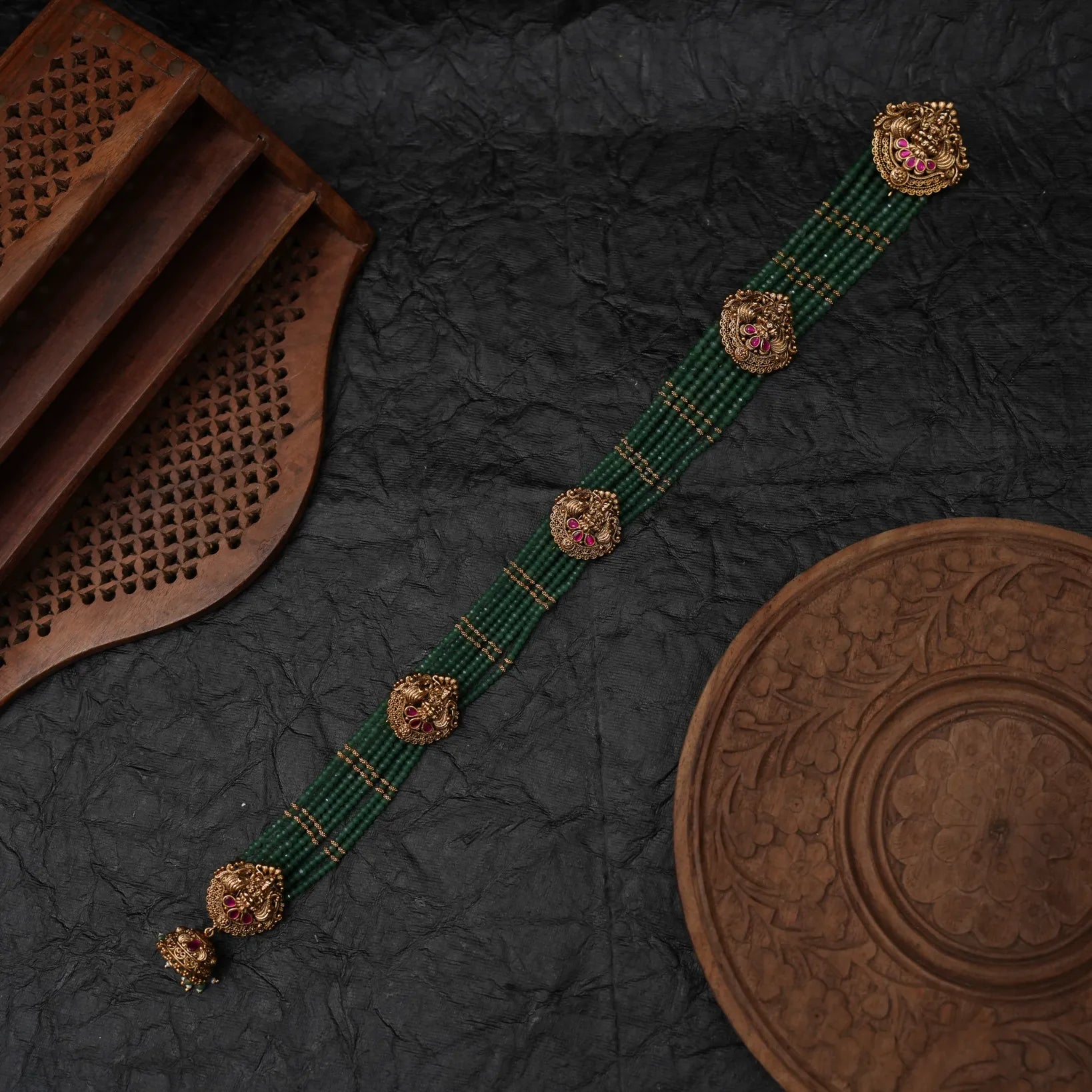 Kripa Beaded Hair Accessory - Kaia