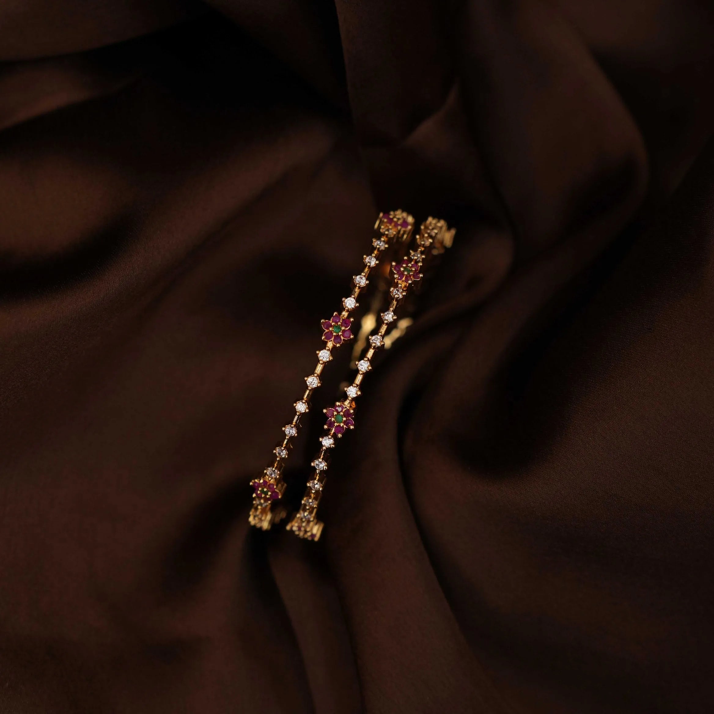 Krishna Zircon Bangles