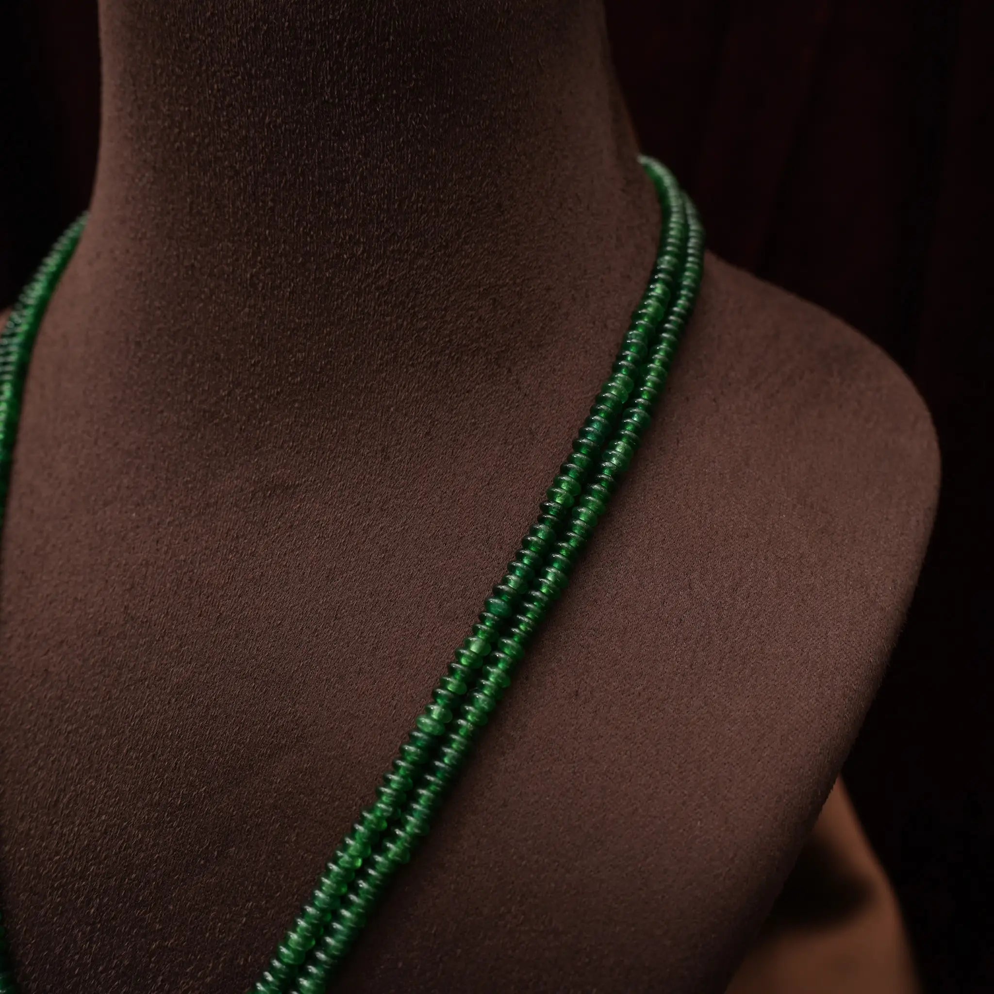 Krishti Silver Beaded Necklace