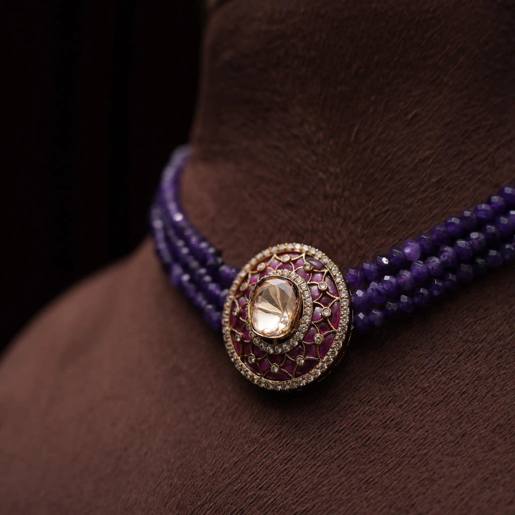 Kriya Victorian Polki Choker
