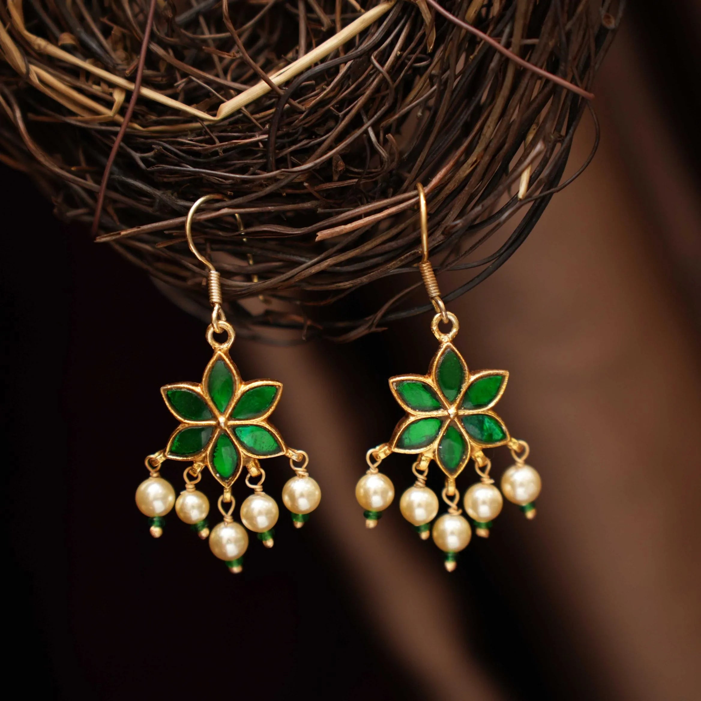 Kshama Silver Hoop Earrings