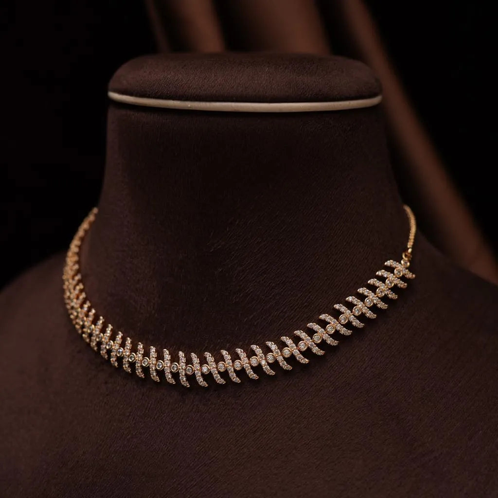 Kshama Zircon Necklace