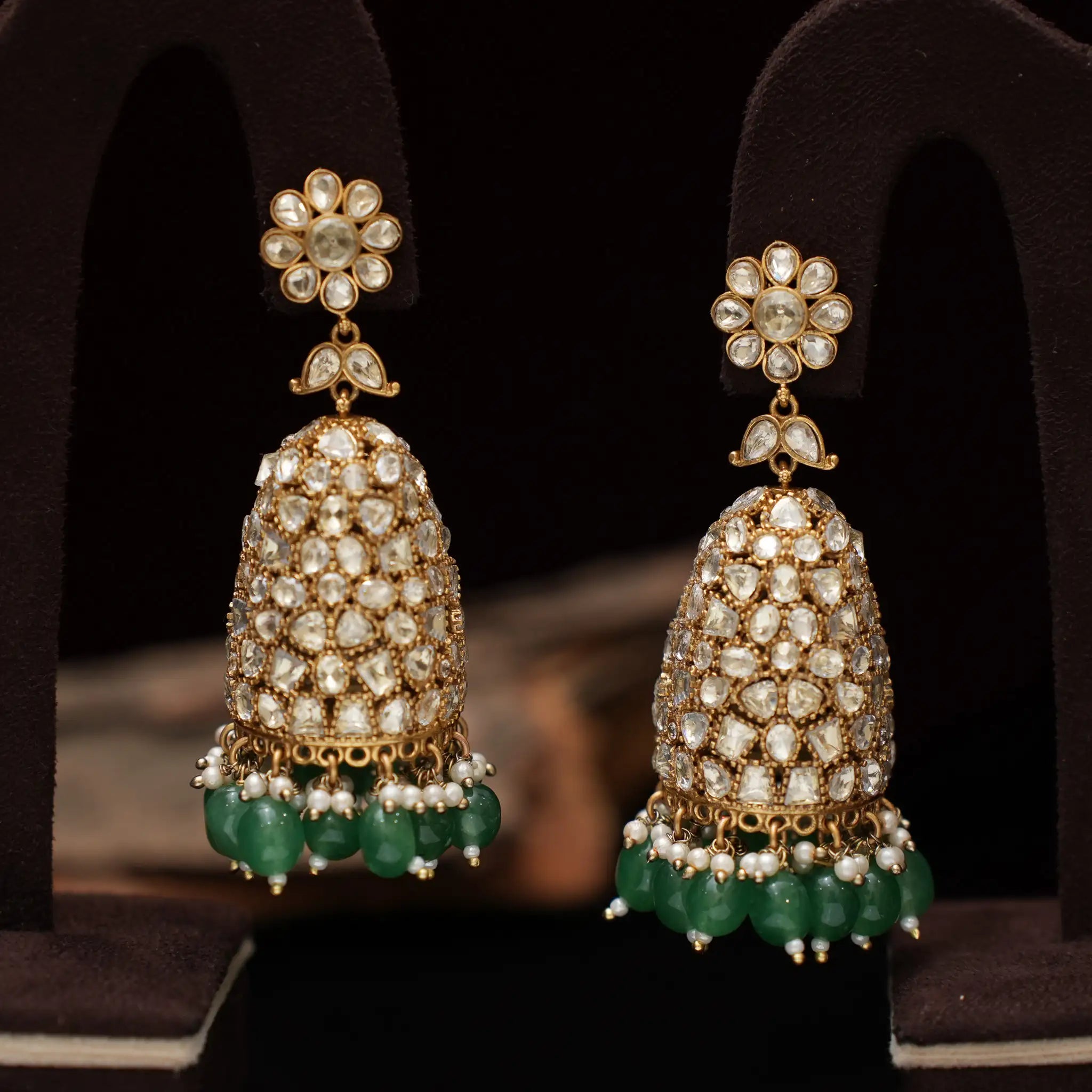 Labuki Victorian Jhumka Earrings