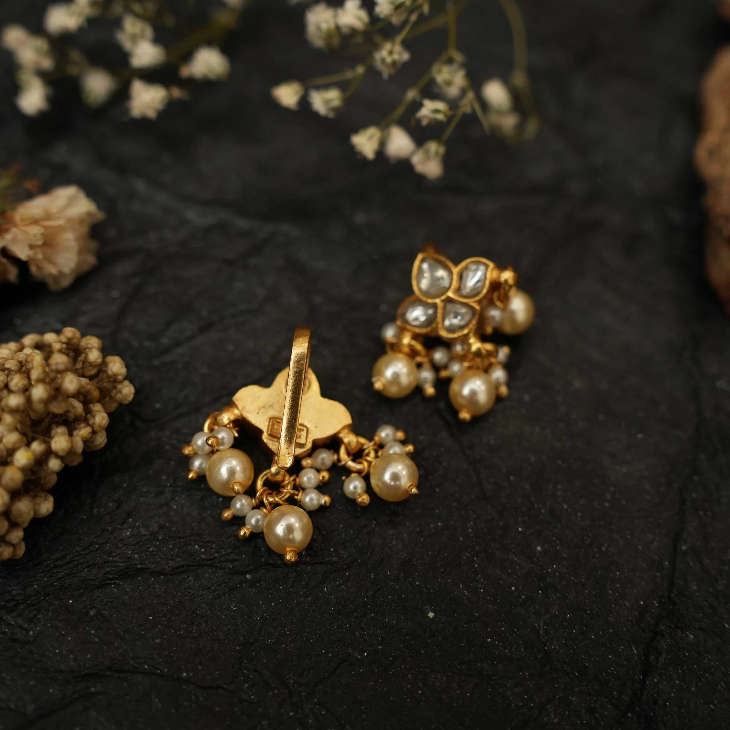 Lahari Silver Bugadi Earrings