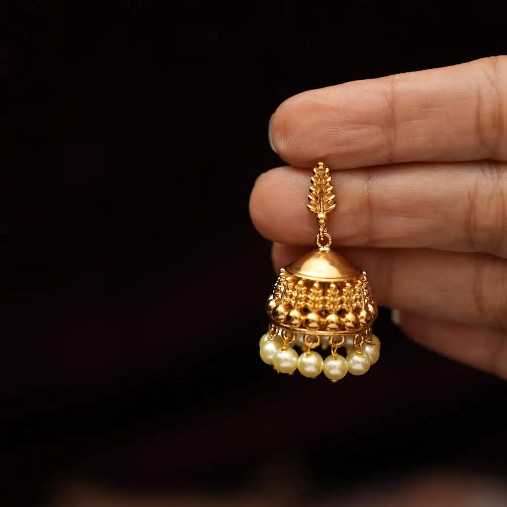 Lakini Antique Jhumka Earrings