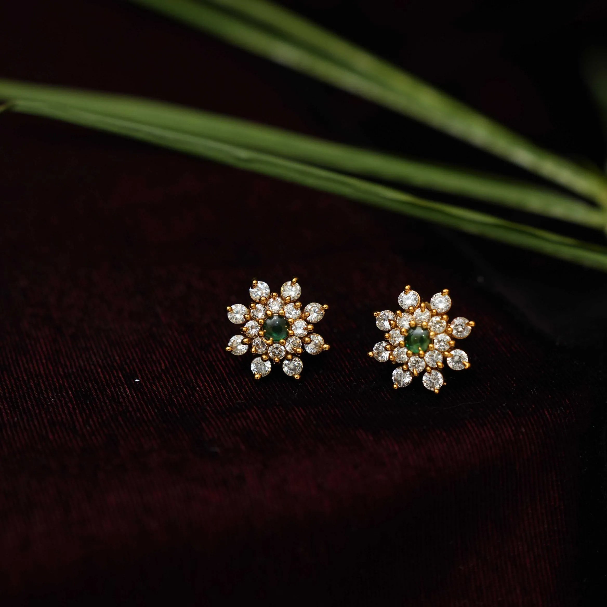 Lakisha Zircon Necklace - Green