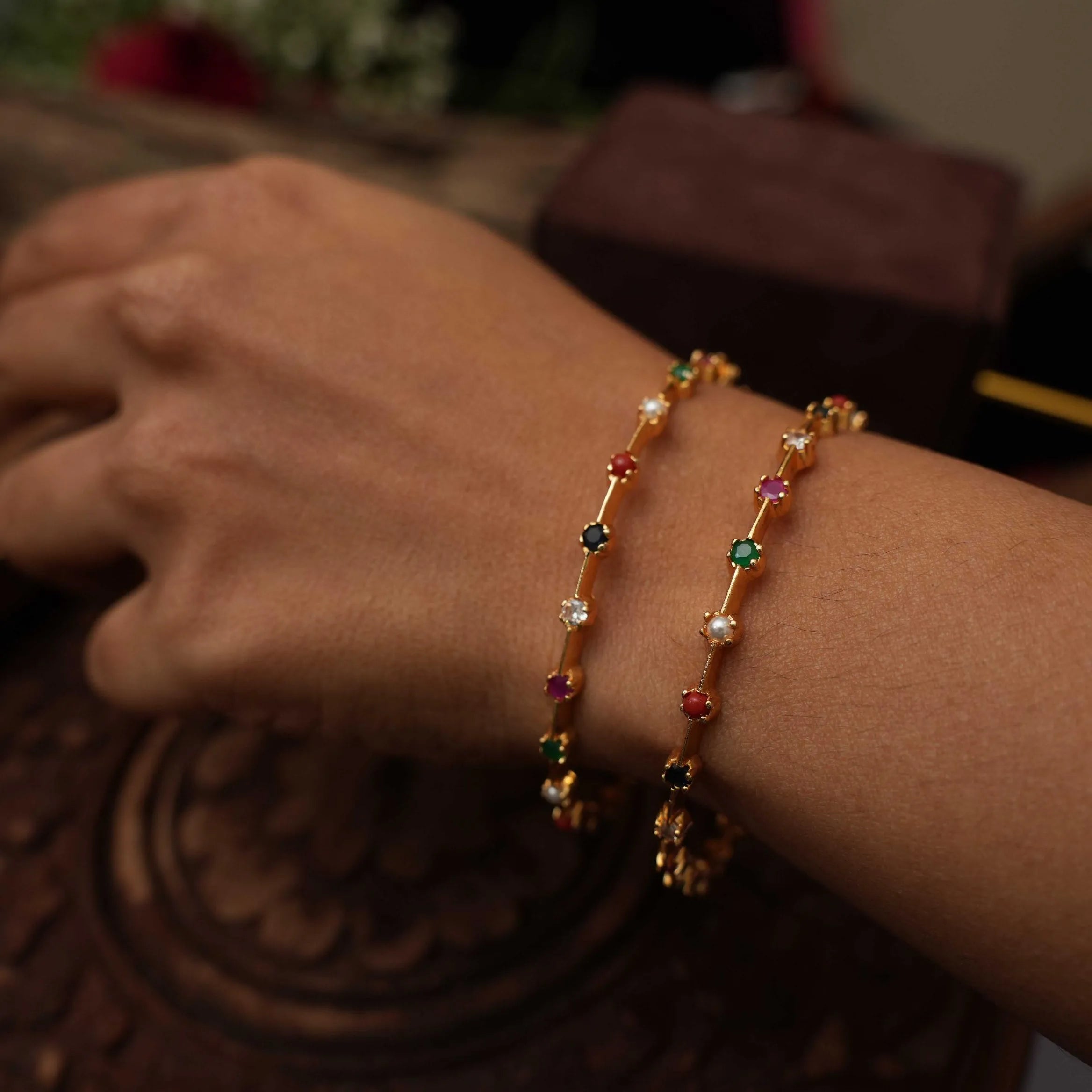 Lasya Antique Bangles