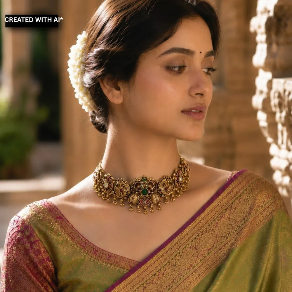 Lavitha Nagas Antique Necklace