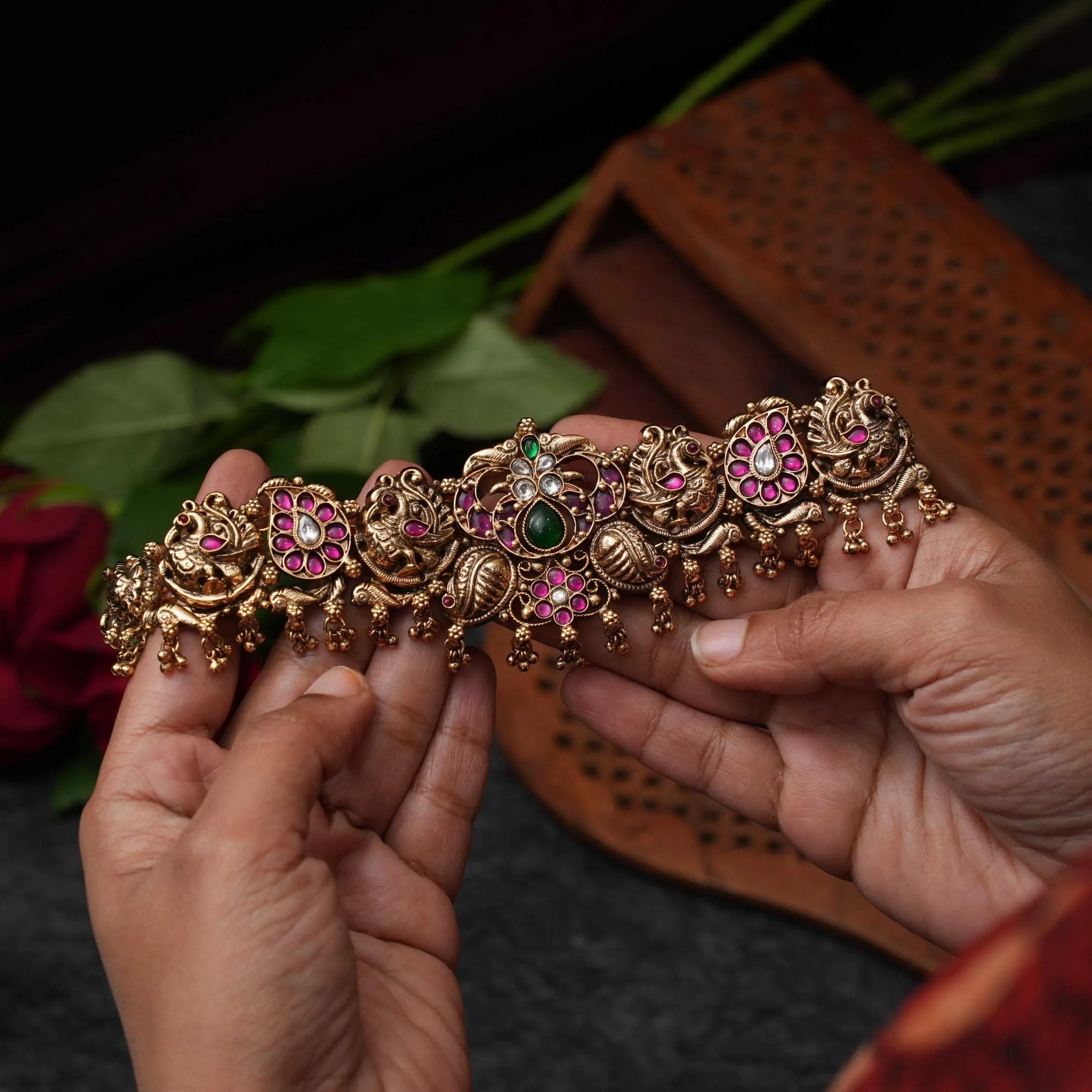 Lavitha Nagas Antique Necklace