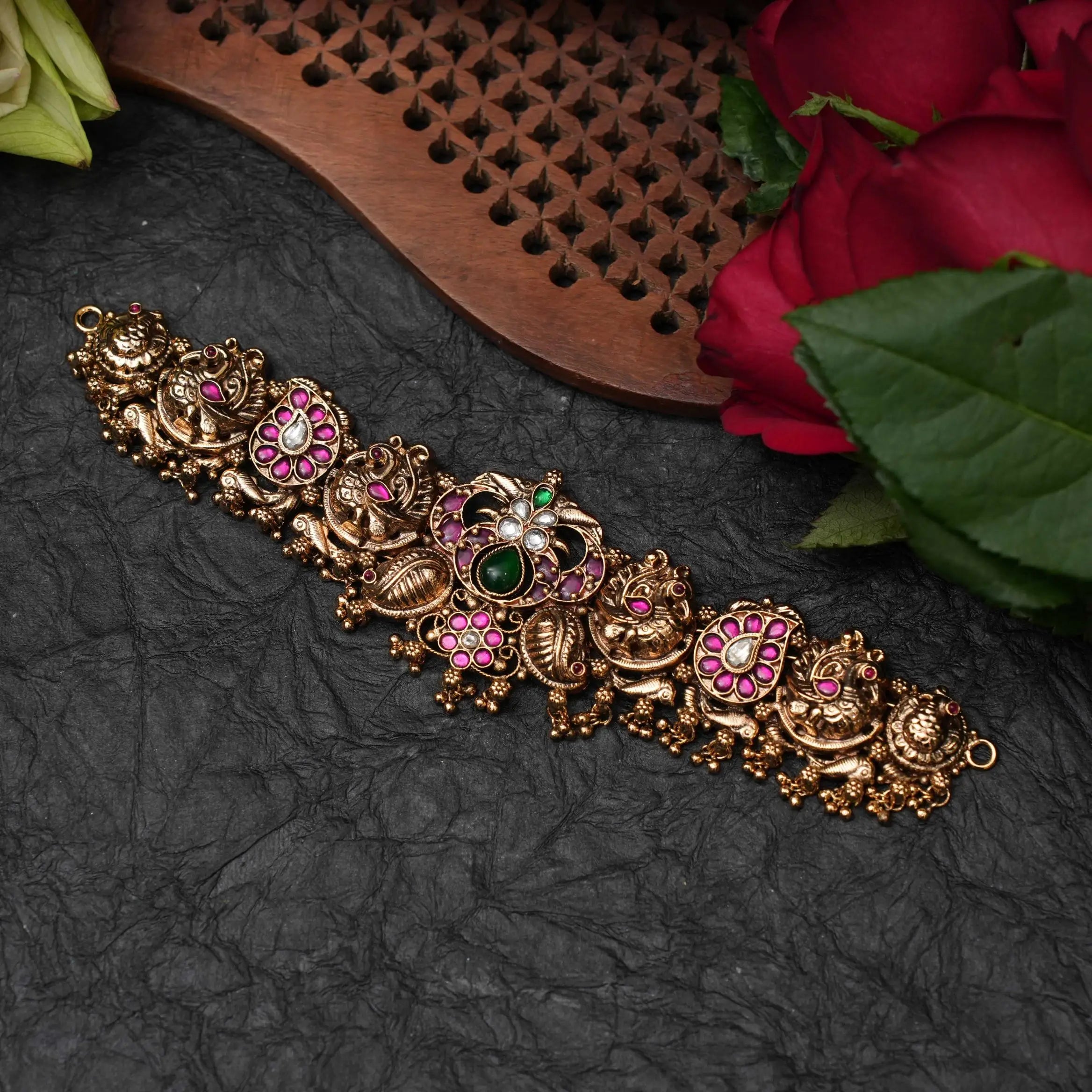 Lavitha Nagas Antique Necklace