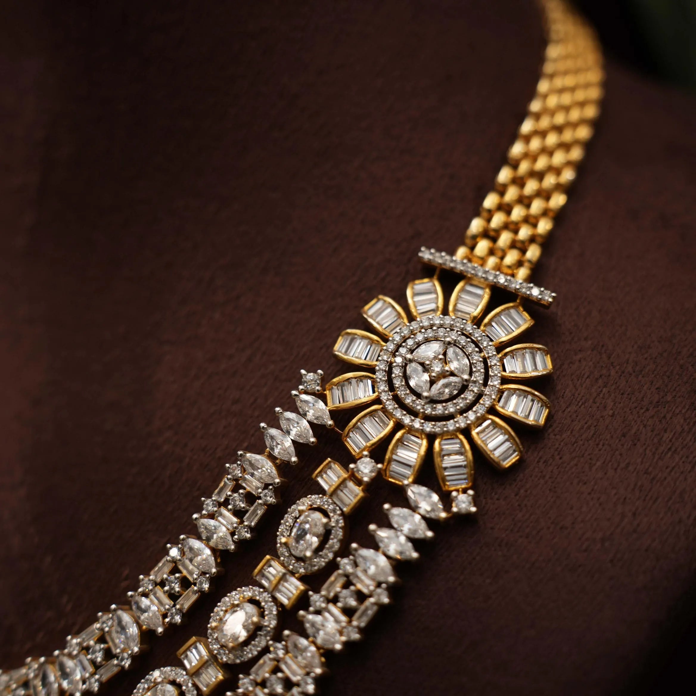 Layered White Stone Necklace - Rimli Boutique