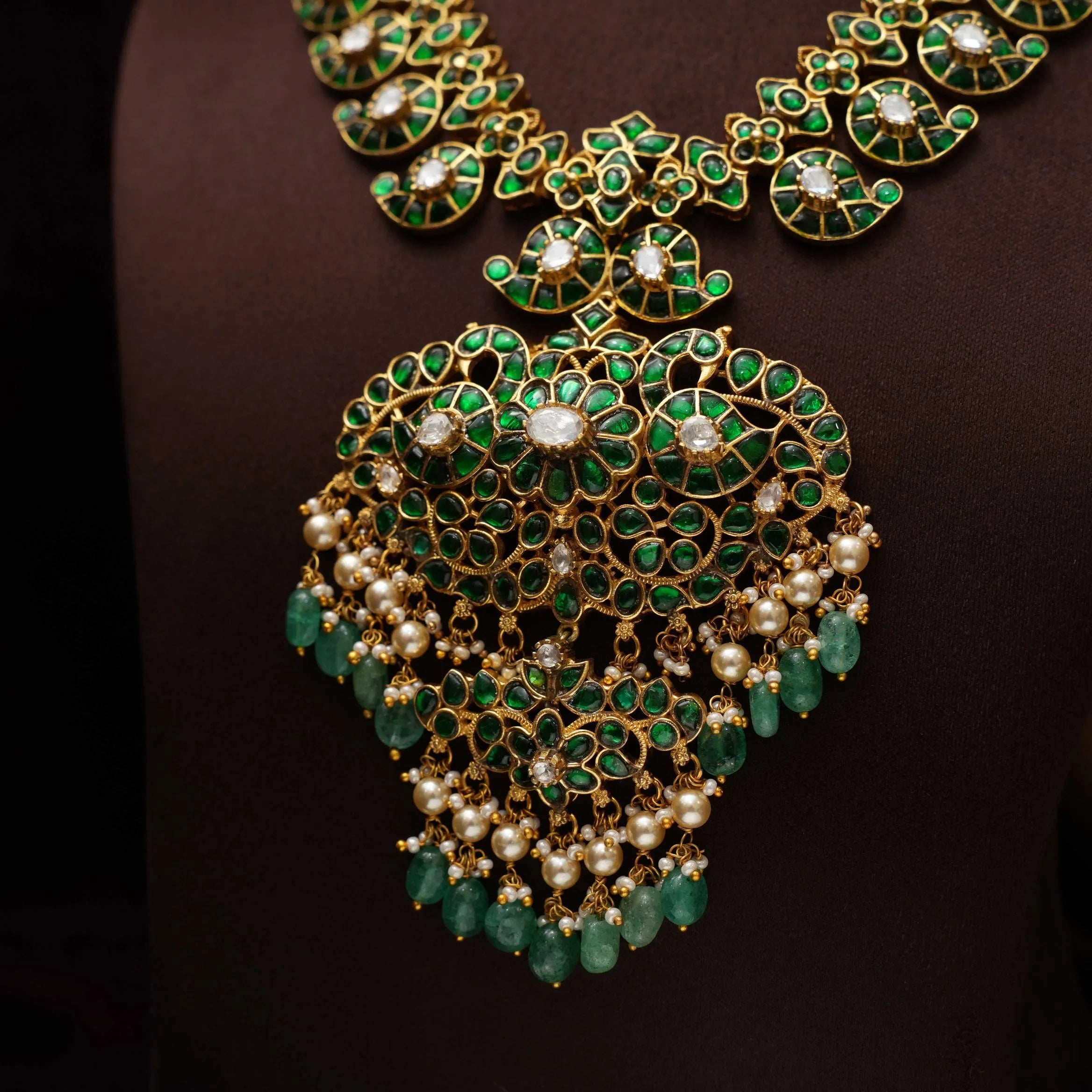 Layla Antique Mango Necklace