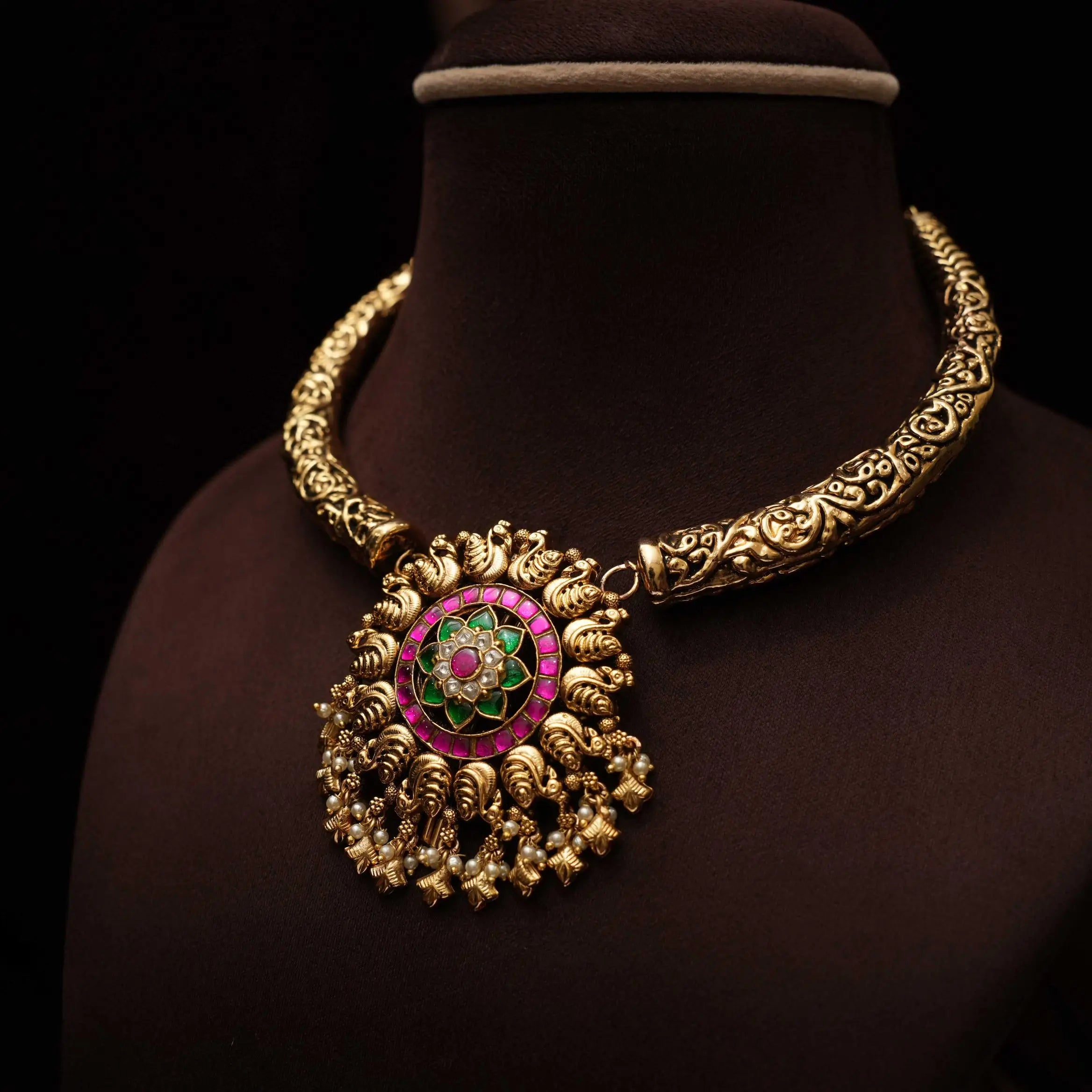 Leena Antique Hasli Necklace