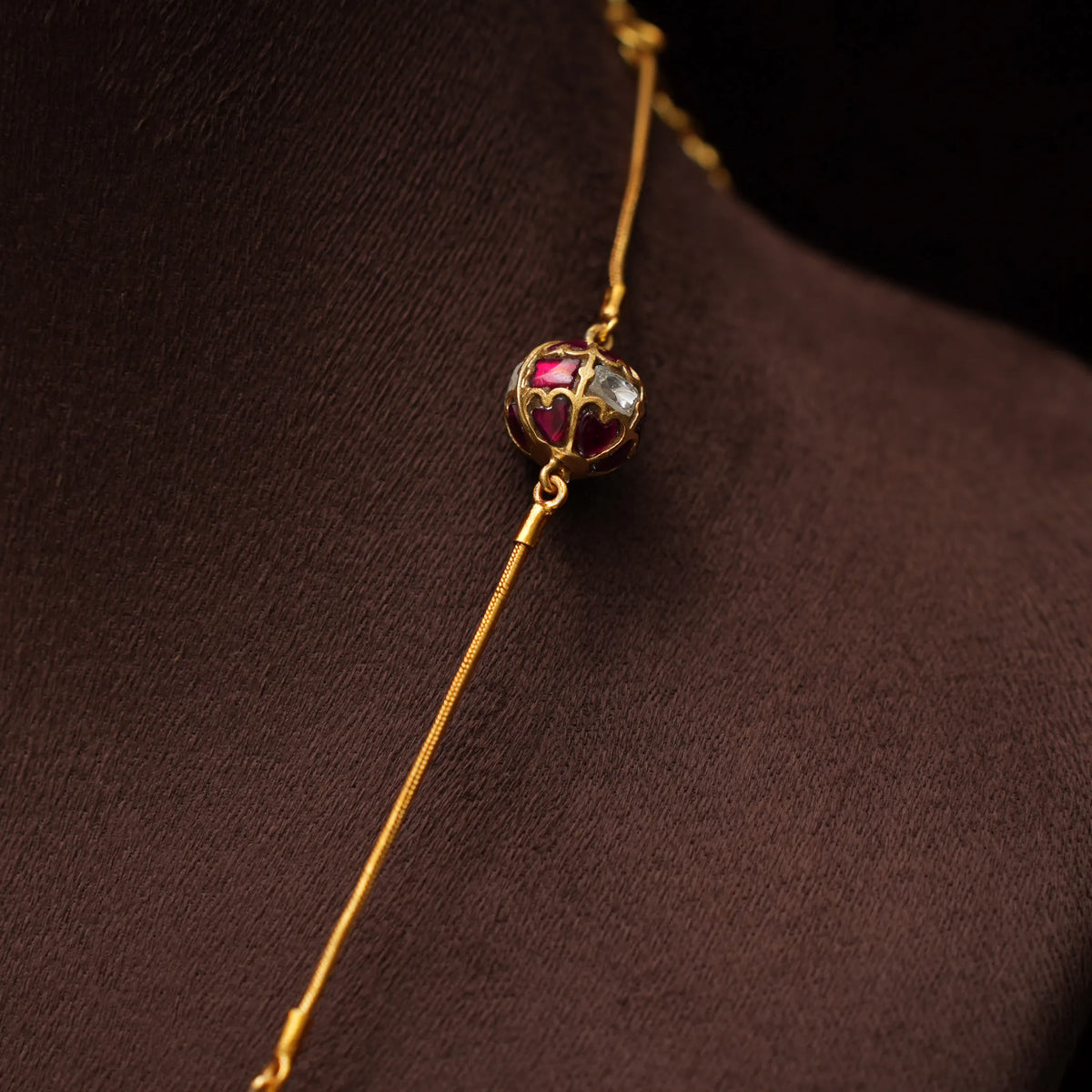 Lekha Silver Necklace - Avira