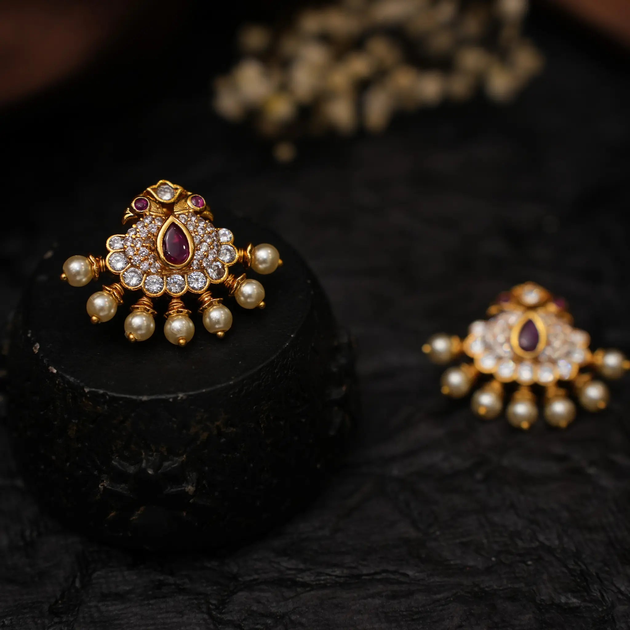 Lydia Antique Ear Stud