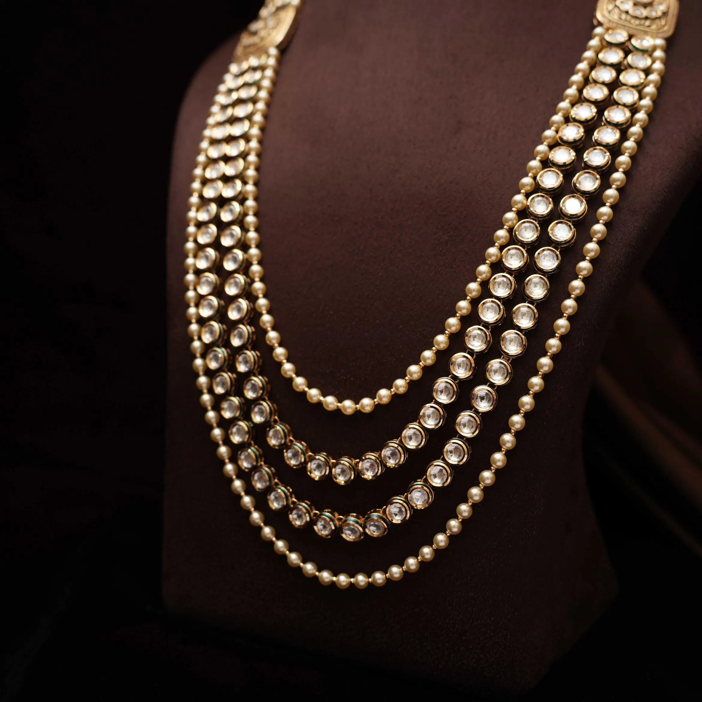 Mabel Multilayered Kundan Necklace