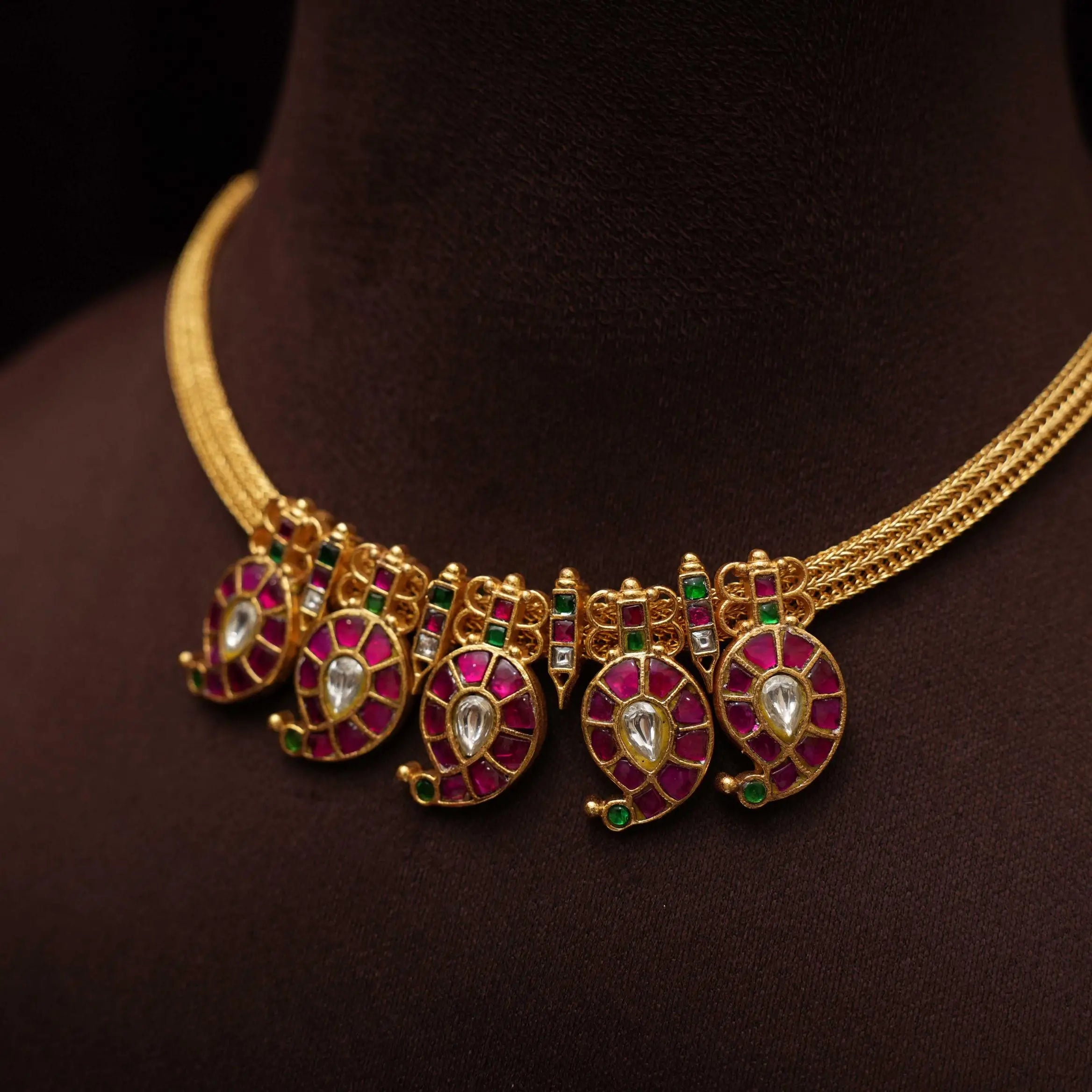 Madhavi Antique Necklace