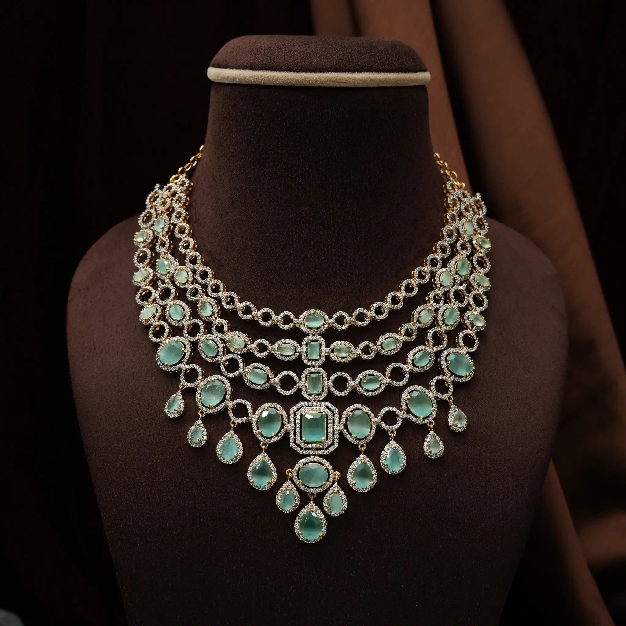 Madhura Zircon Necklace