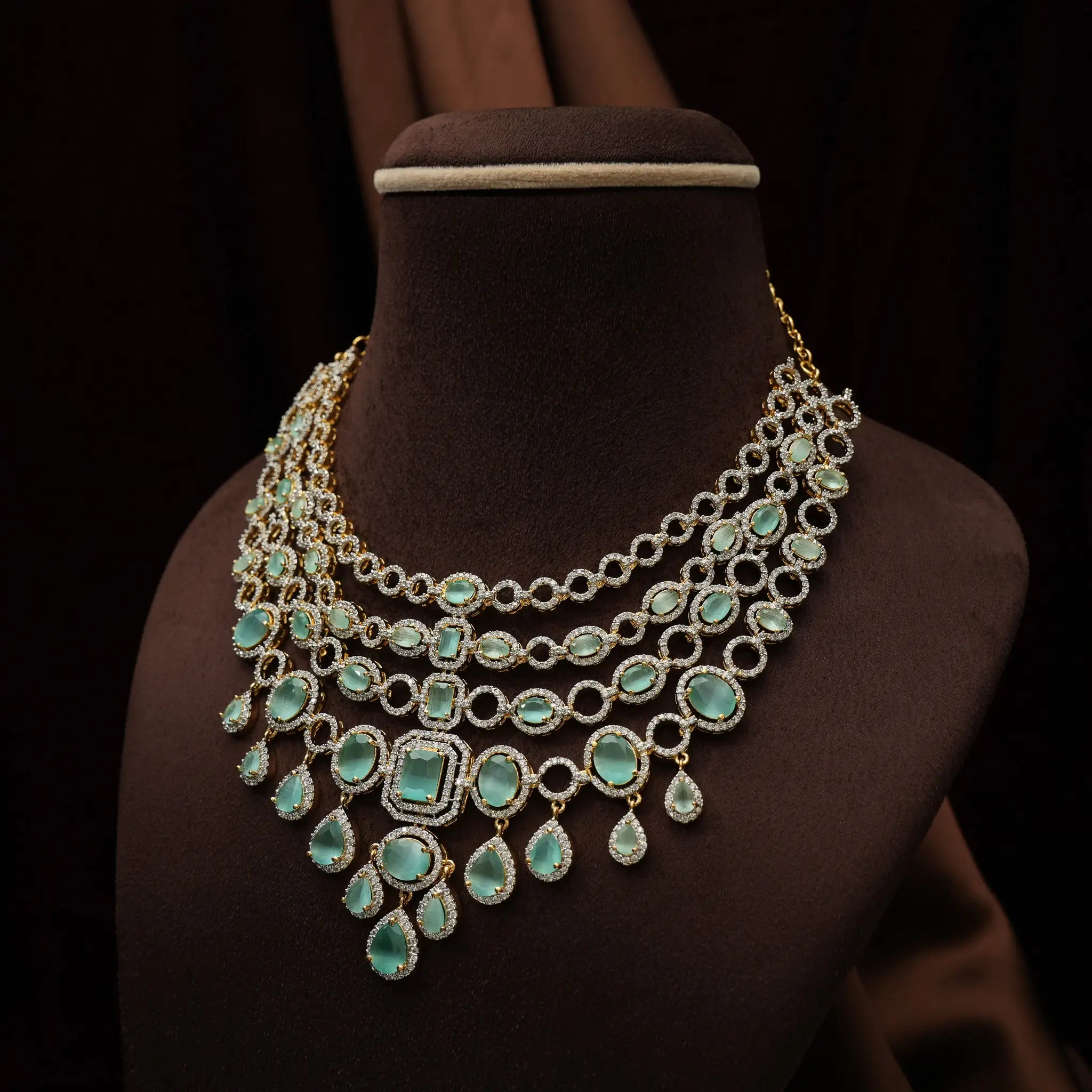Madhura Zircon Necklace