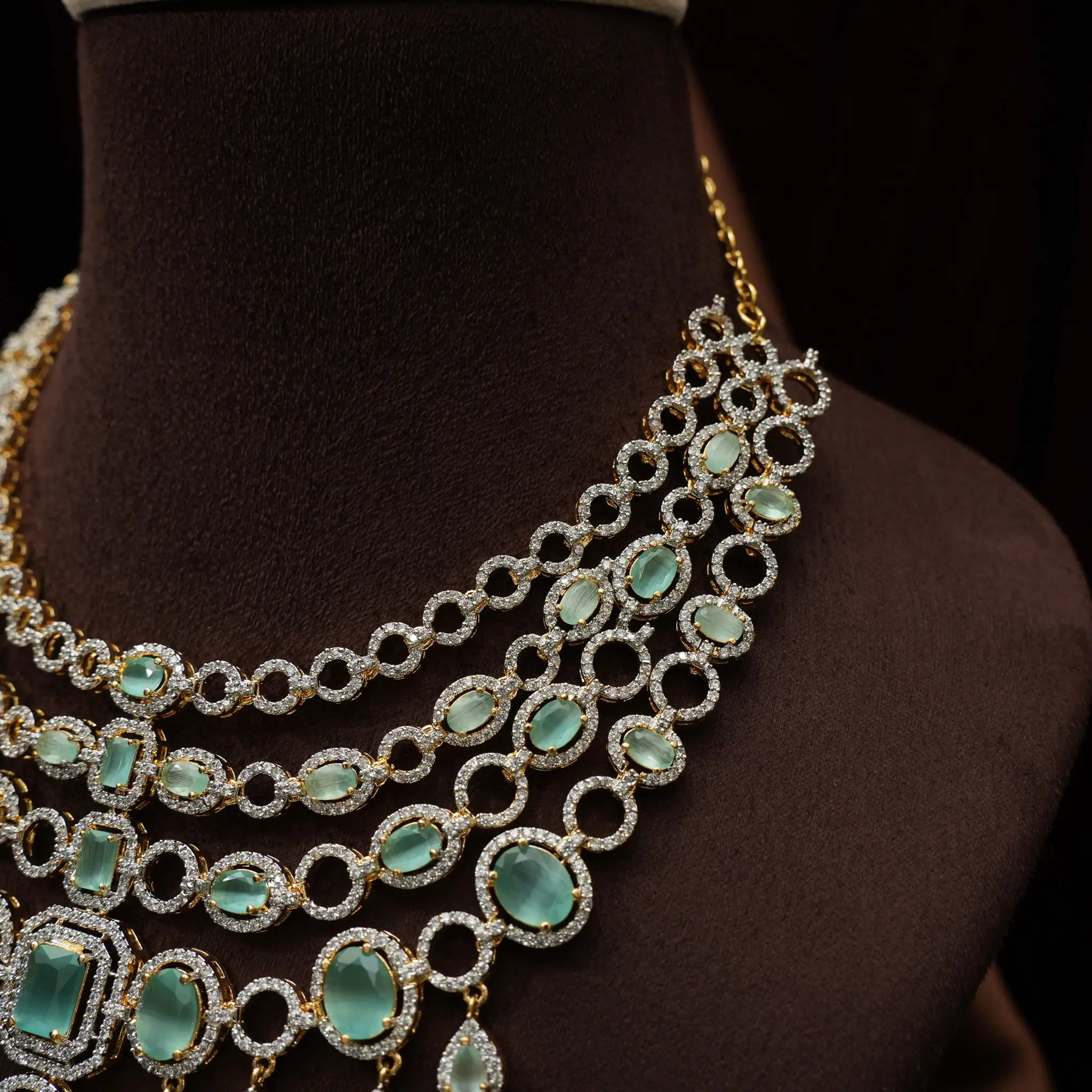 Madhura Zircon Necklace
