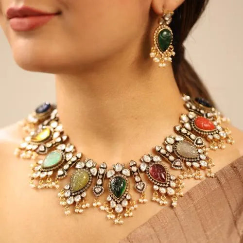 Magadhi Silver Necklace