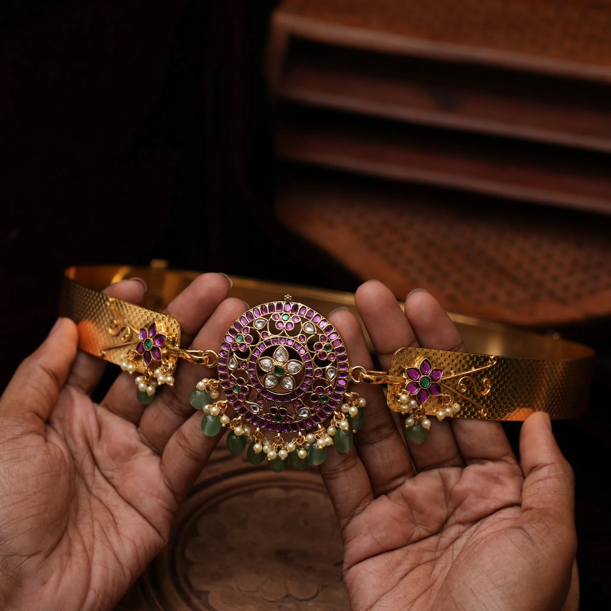 Maithili Polki Hip Belt