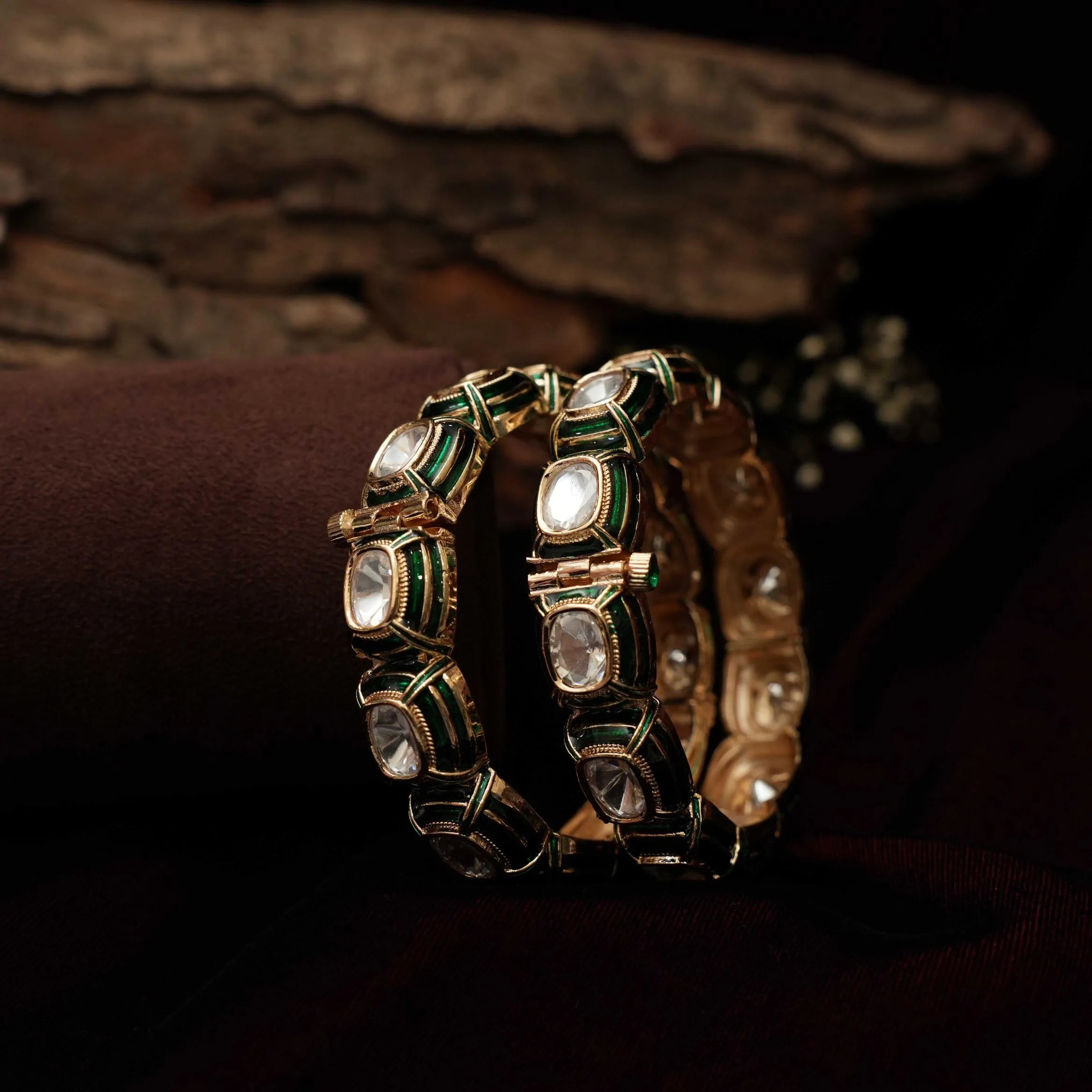 Manahil Polki Bangles