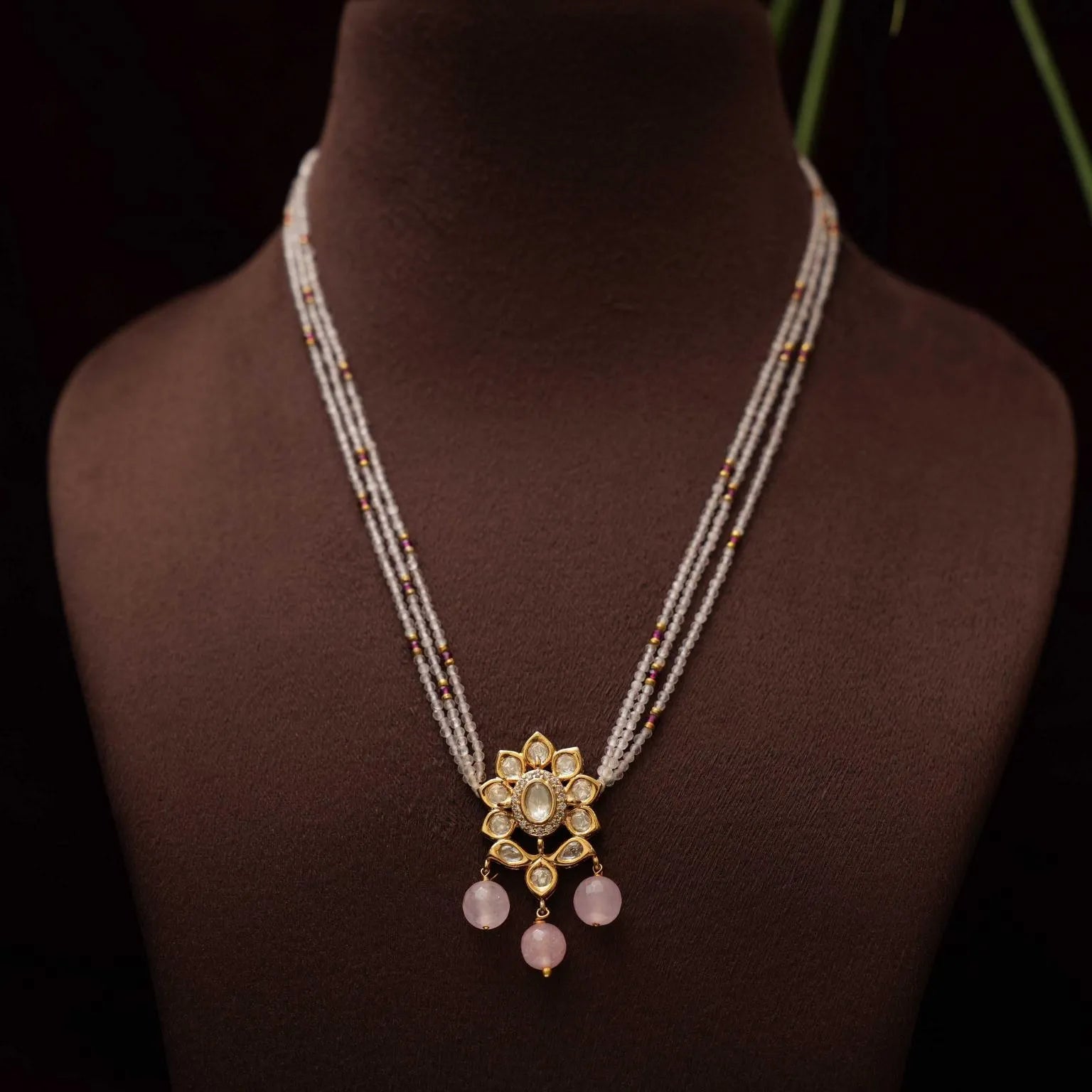 Manat Kundan Necklace - Rimli Boutique