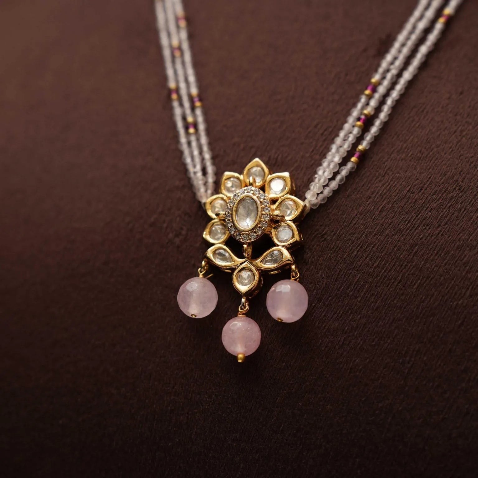 Manat Kundan Necklace - Rimli Boutique