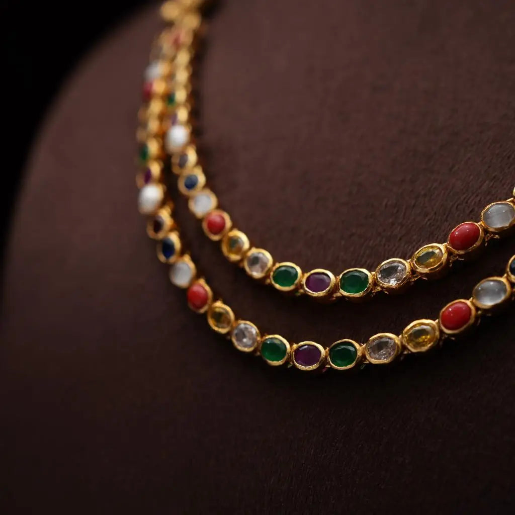 Mandira Silver Reversible Necklace