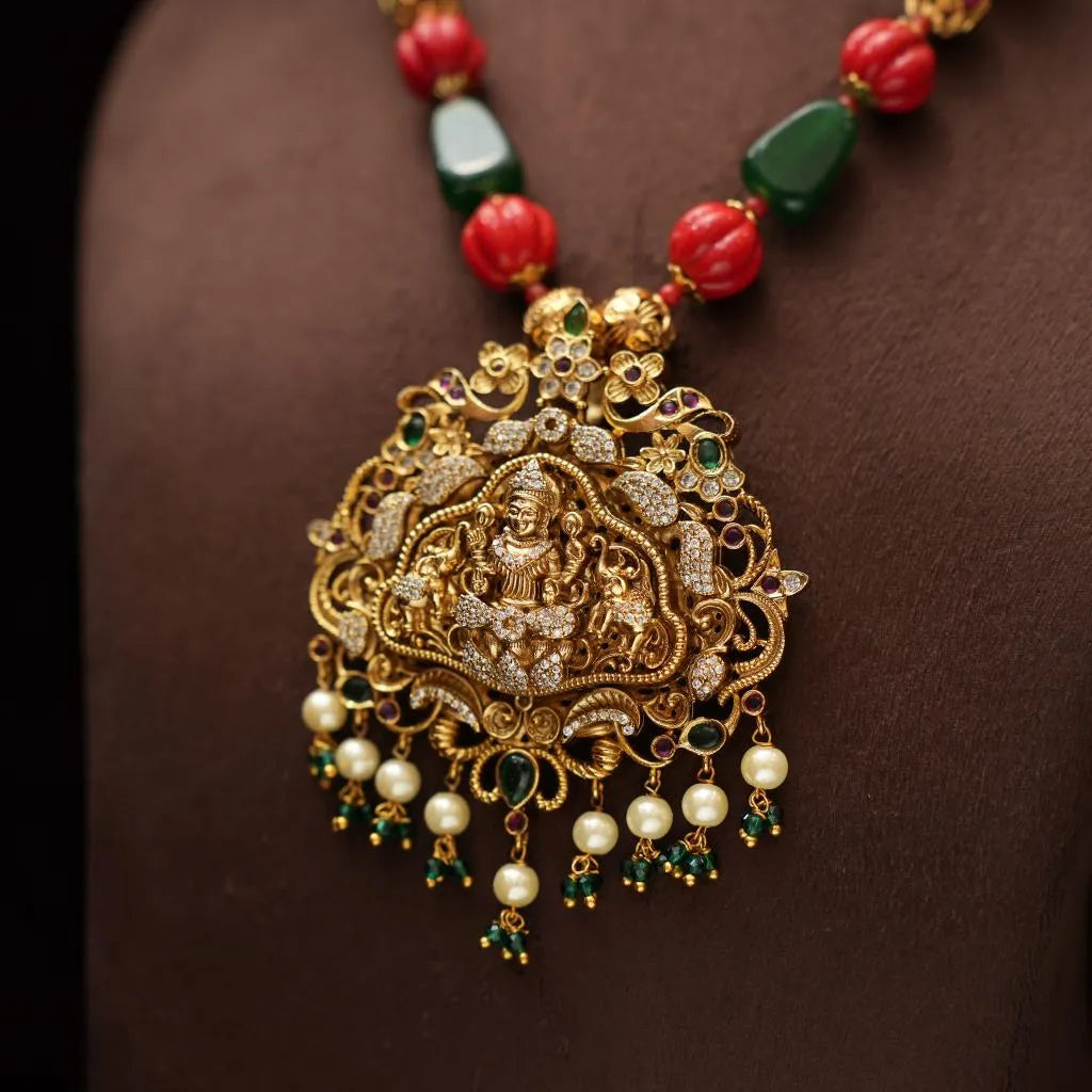 Manisha Antique Beaded Necklace