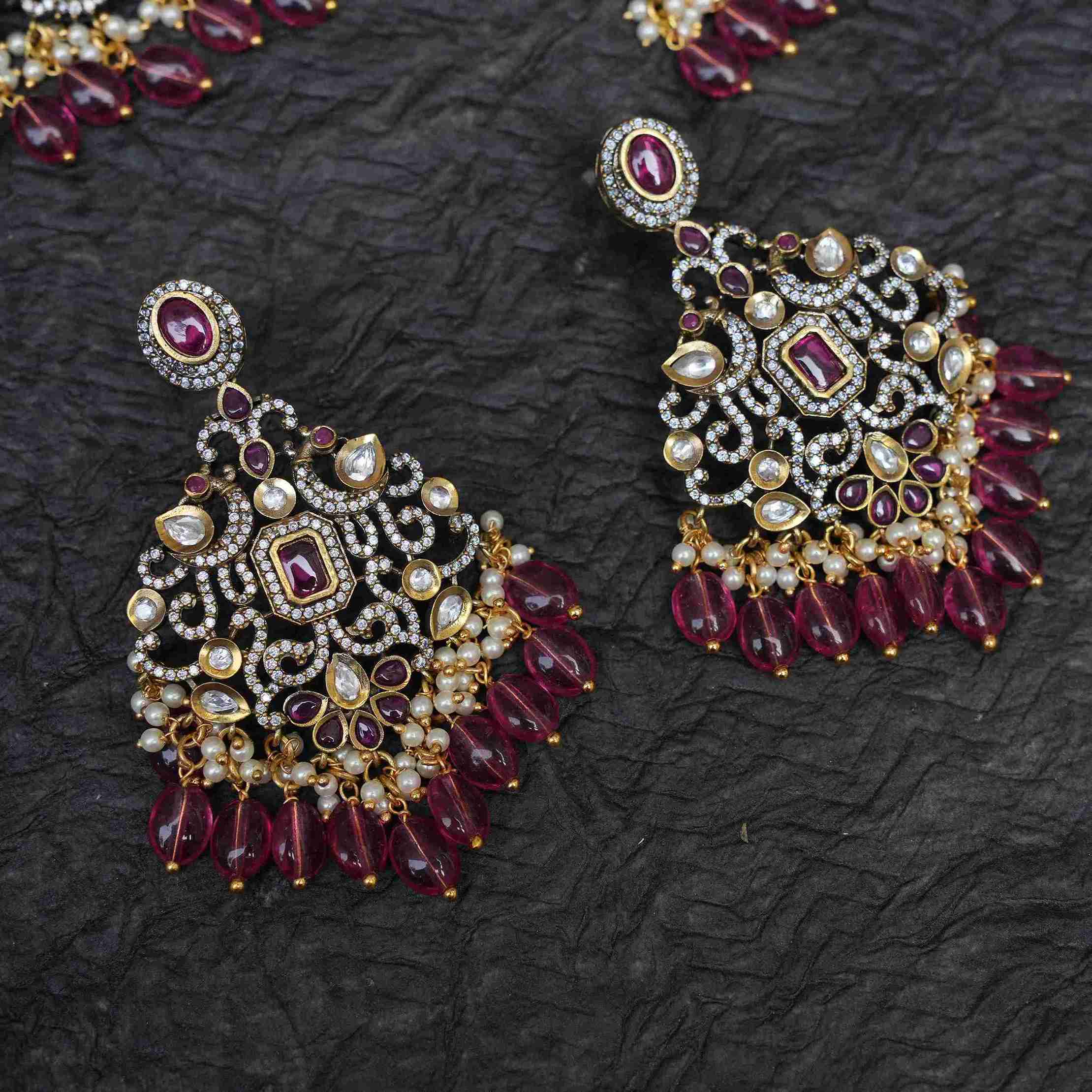 Manisha Victorian Kundan Necklace