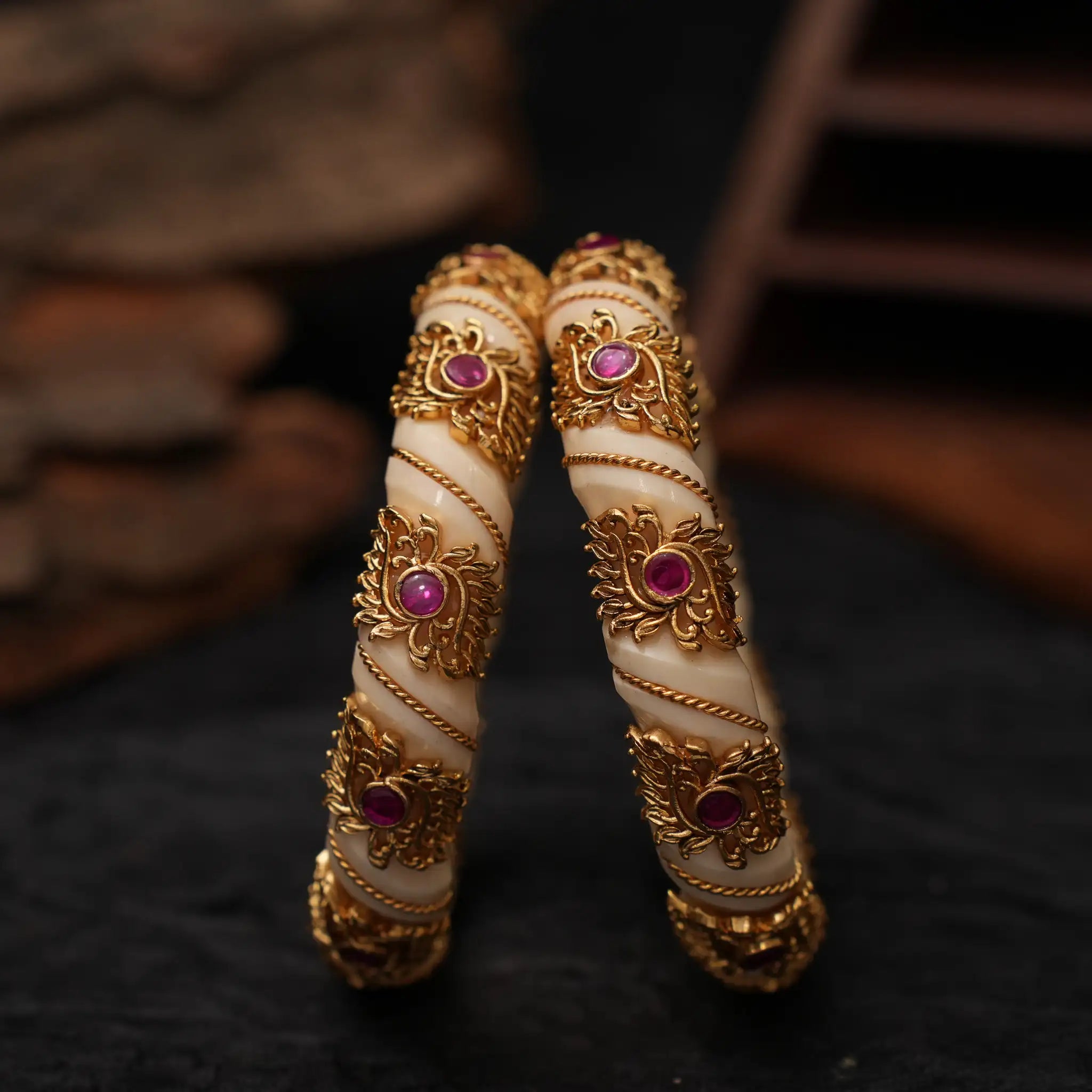 Manita Polki Bangles